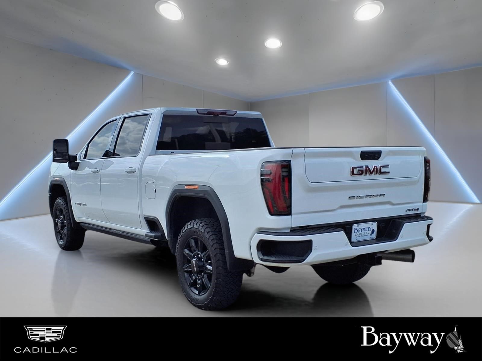 2024 GMC Sierra 2500HD AT4 White at DeMontrond Gulf Freeway