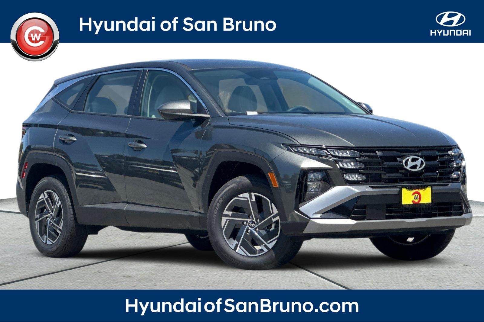 Gray 2026 Hyundai Tucson Hybrid SUV / Crossover All-Wheel Drive 6-Speed Automatic