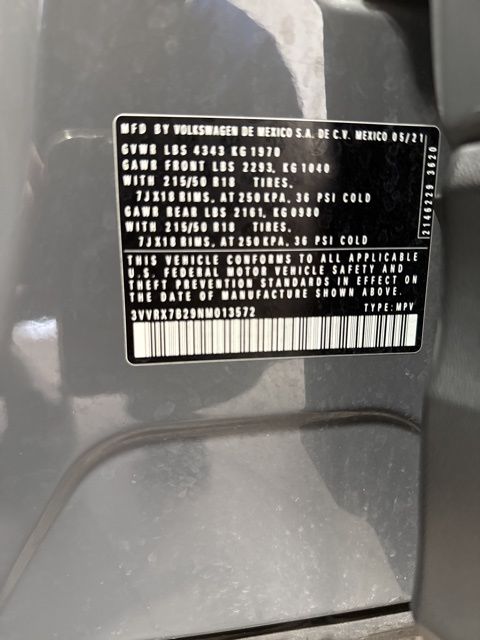 Used Car 2022 Volkswagen Taos  1.5t Se For Sale Under $20,000 In Austin, Texas