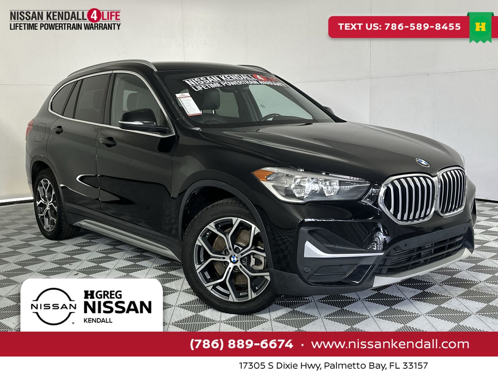 Jet Black 2021 BMW X1 xDrive28i AWD SUV / Crossover All-Wheel Drive 8-Speed Automatic