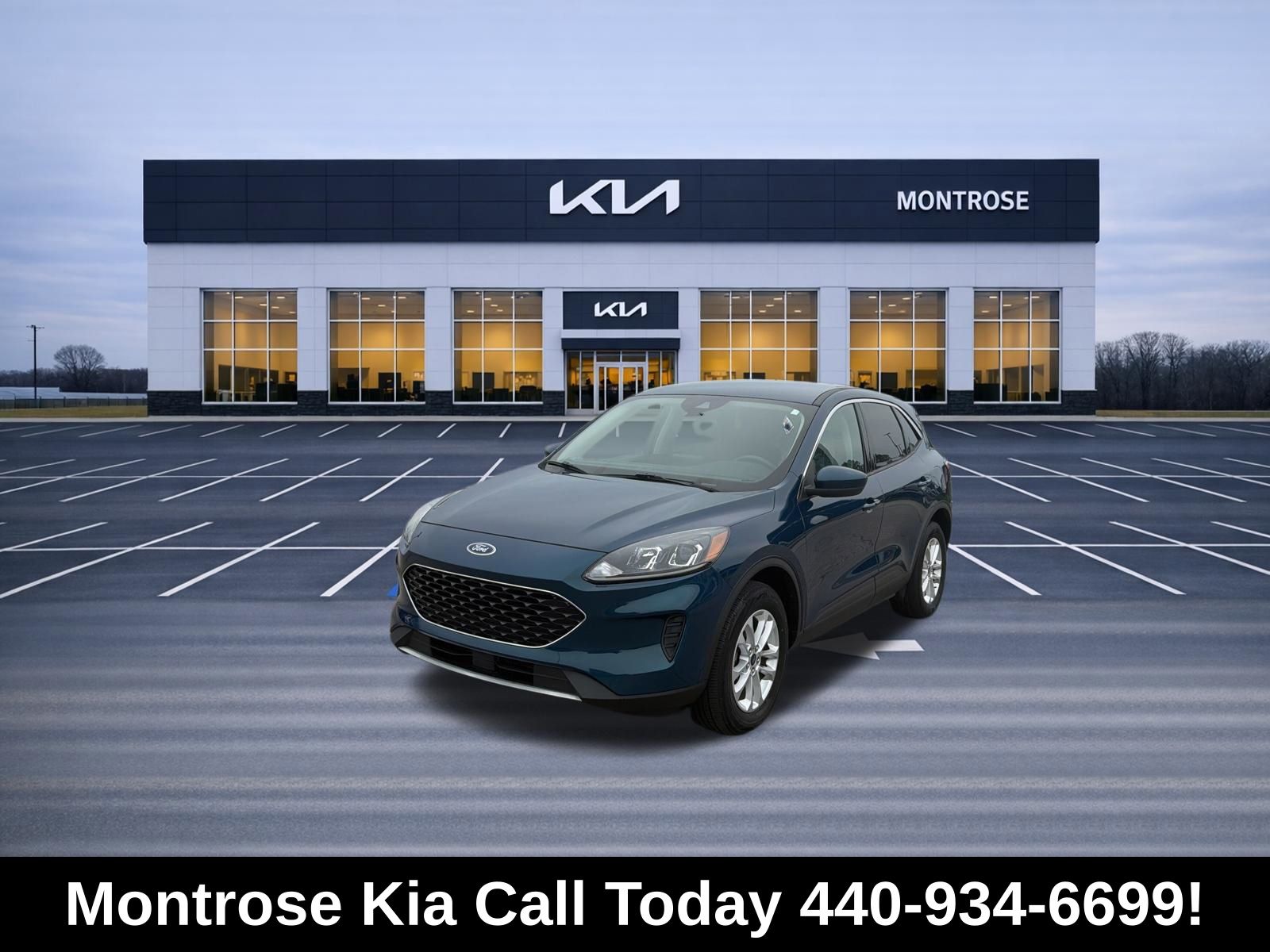Green Metallic 2020 Ford Escape SE AWD SUV / Crossover All-Wheel Drive 8-Speed Automatic