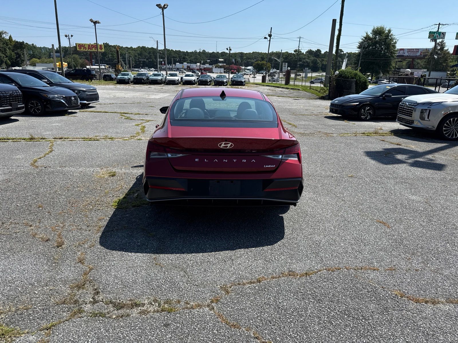 Certified Used 2024 Red Hyundai Limited image 10