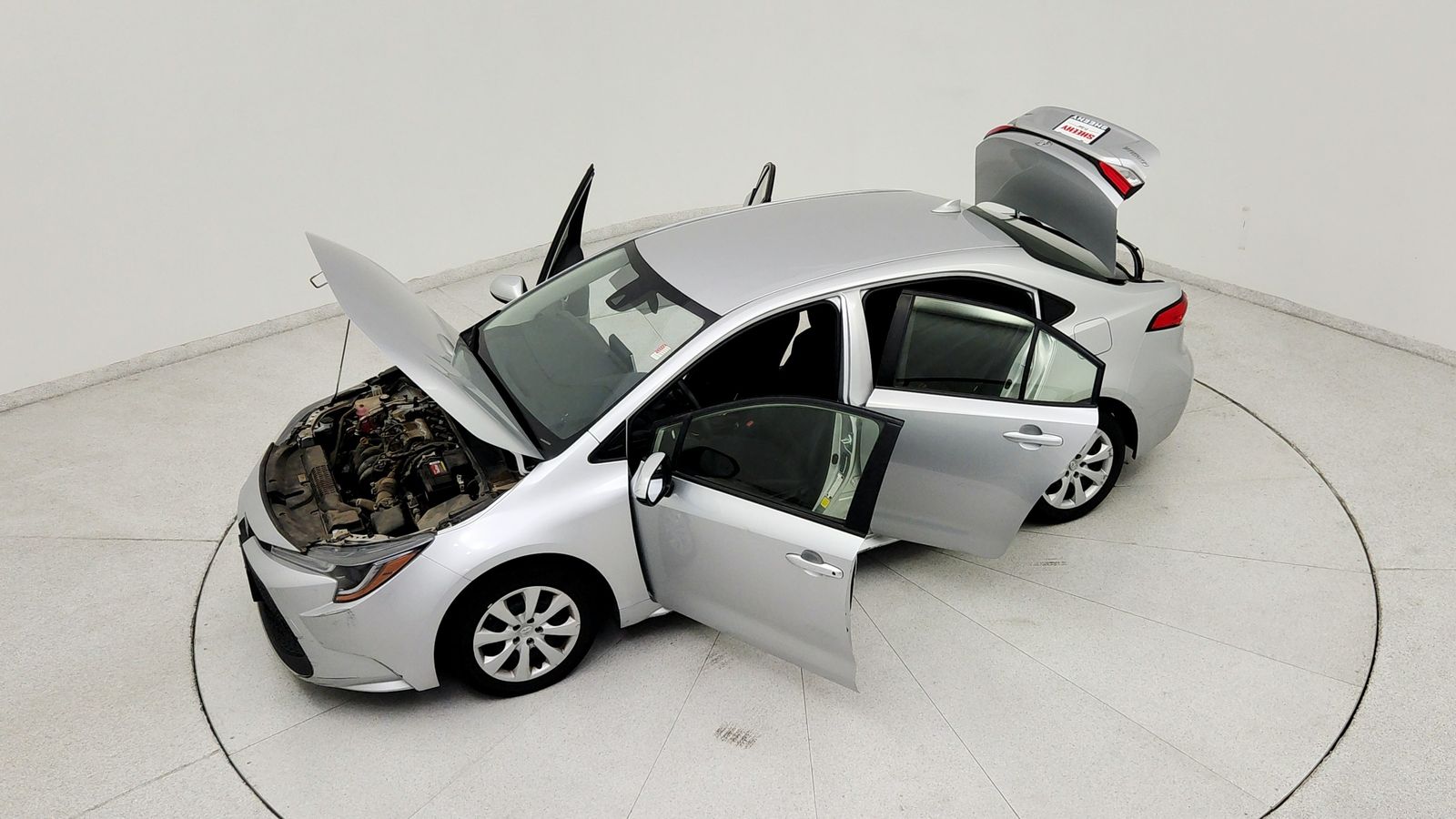 Used 2021 Silver Toyota LE image 22