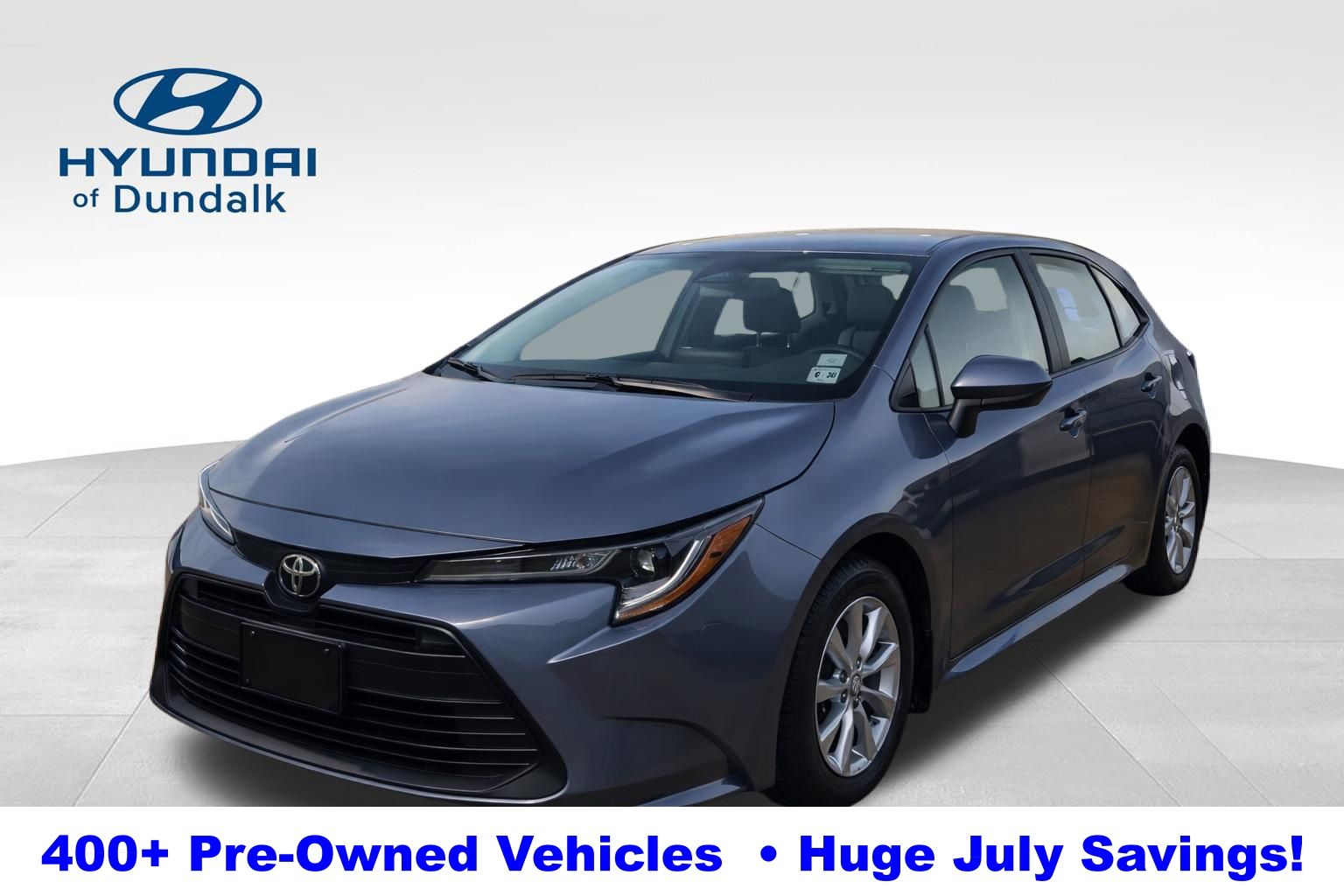 Celestite 2025 Toyota Corolla Sedan Front-Wheel Drive Continuously Variable Transmission