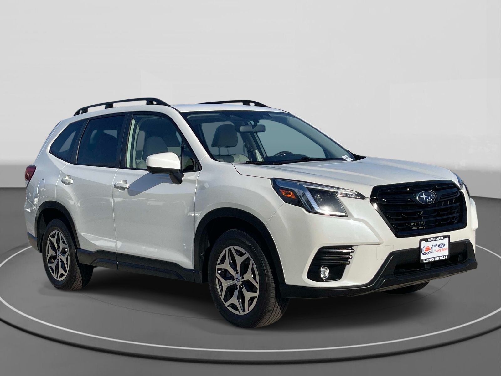Crystal White Pearl 2024 Subaru Forester SUV / Crossover All-Wheel Drive Continuously Variable Transmission