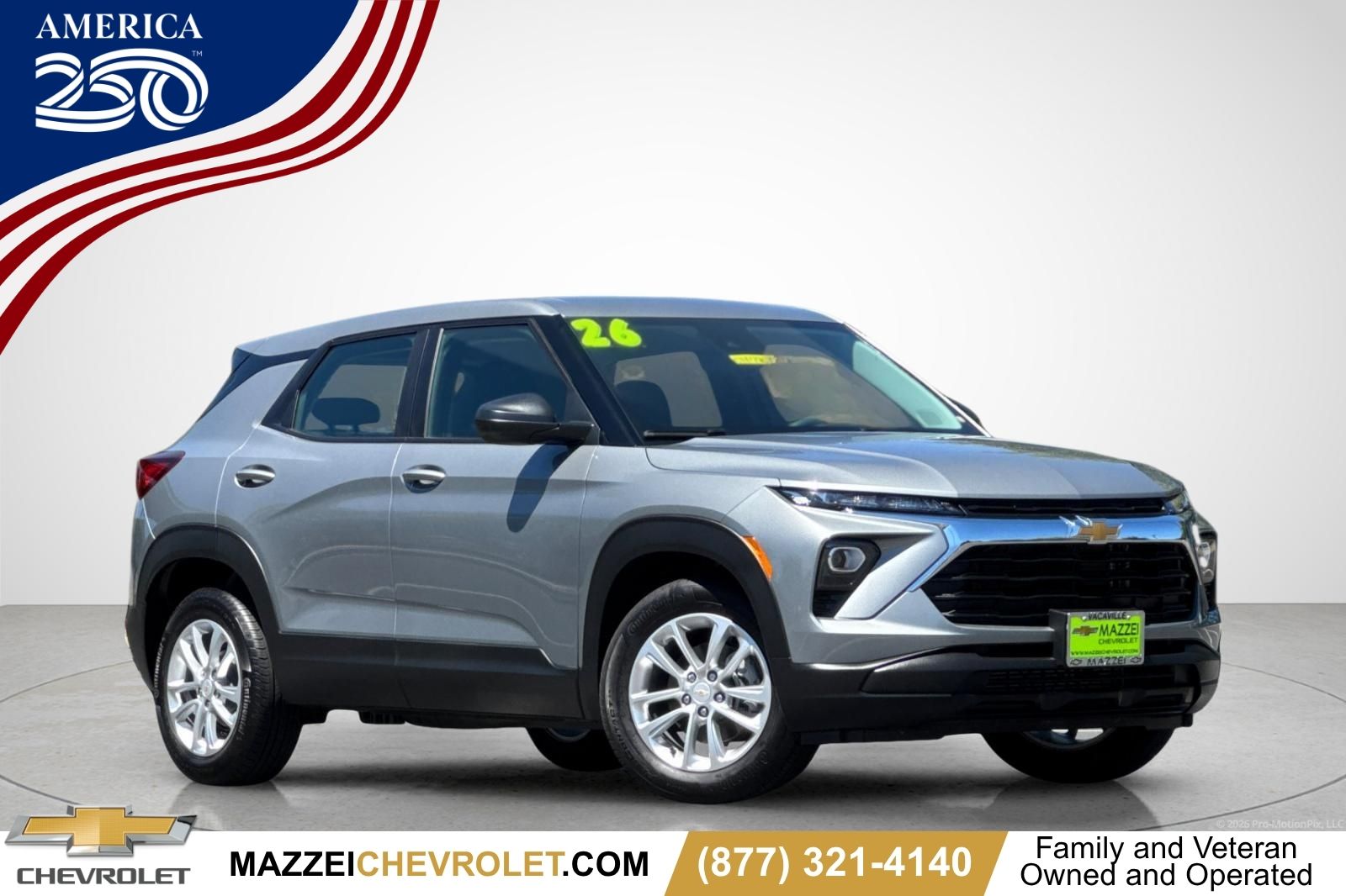 Sterling Gray Metallic 2026 Chevrolet Trailblazer SUV / Crossover Front-Wheel Drive Continuously Variable Transmission