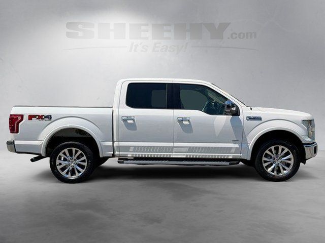 Used 2015 White Platinum Clearcoat Metallic Ford Lariat image 11