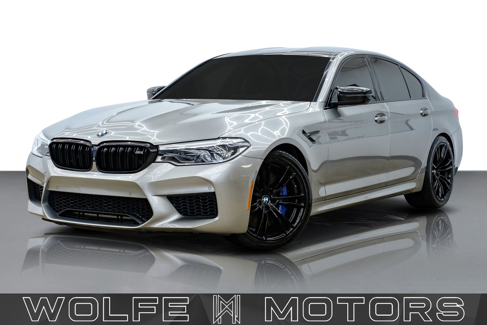 Gray Metallic 2020 BMW M5 Sedan All-Wheel Drive 8-Speed Automatic