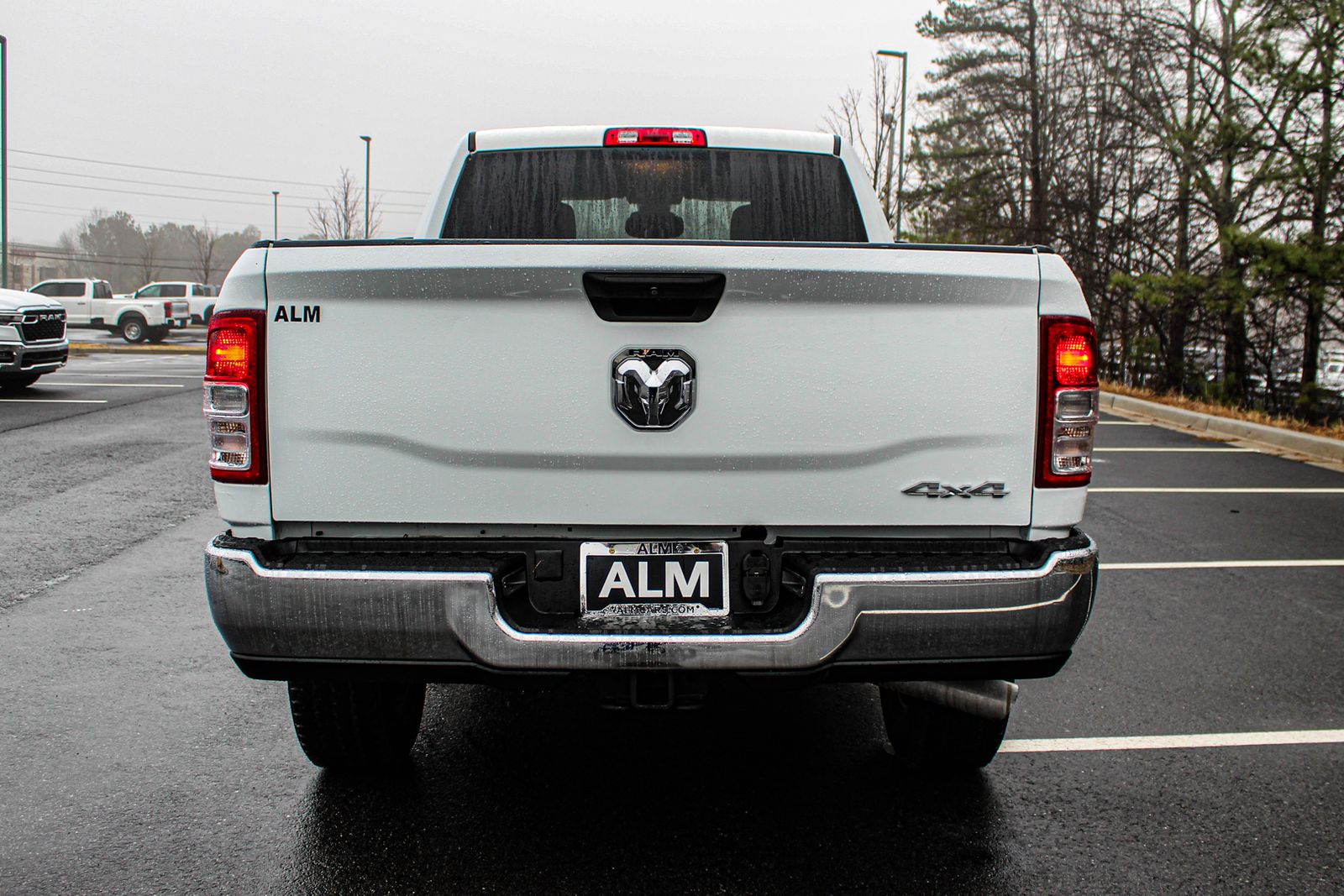 Used 2024 Bright White Clearcoat Ram Big Horn image 9