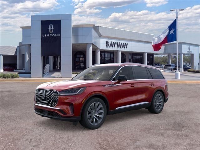 Red Carpet Tinted Clearcoat 2026 Lincoln Aviator SUV / Crossover Rear-Wheel Drive Automatic