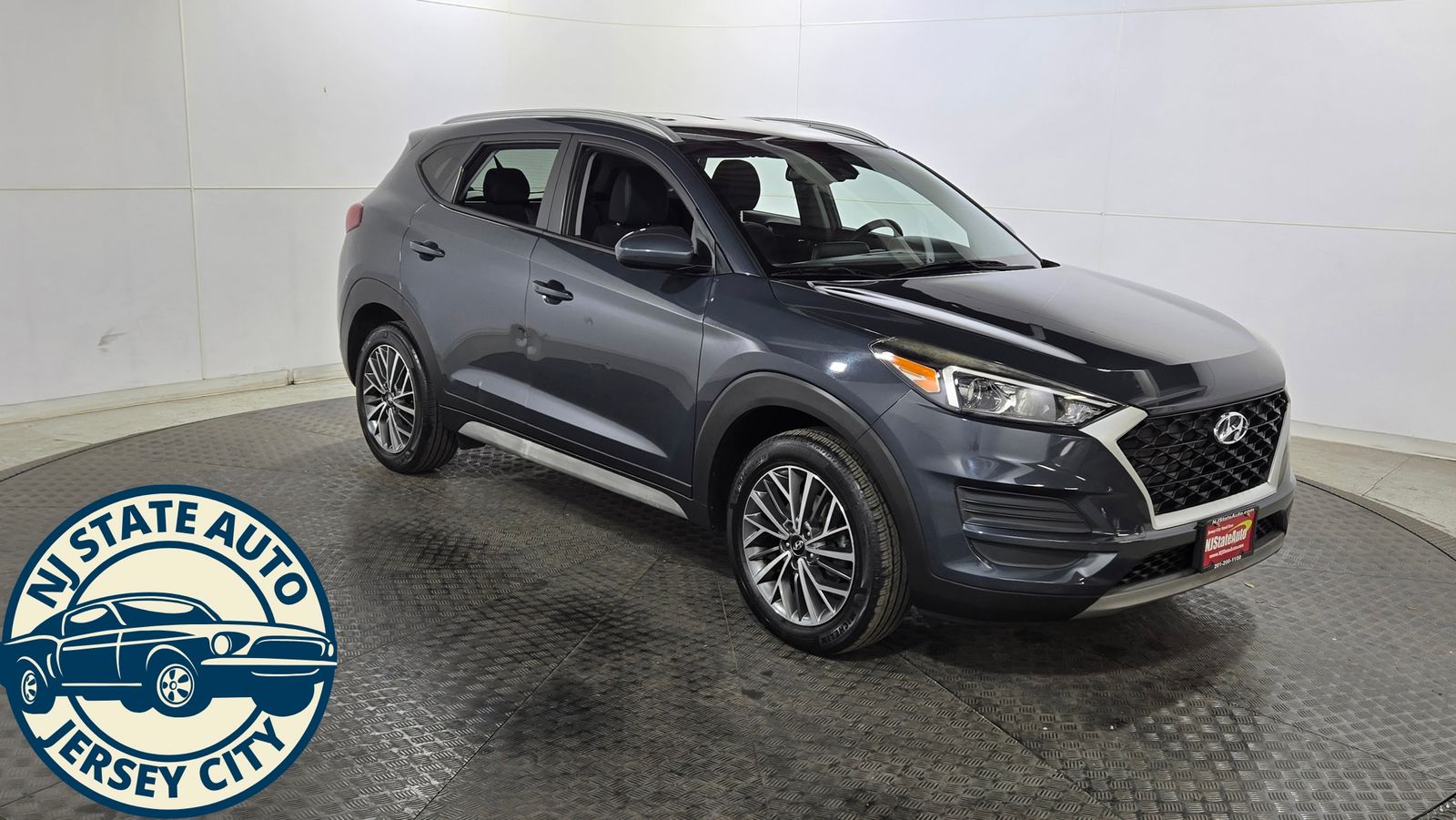 Dusk Blue 2019 Hyundai Tucson SUV / Crossover All-Wheel Drive 6-Speed Automatic