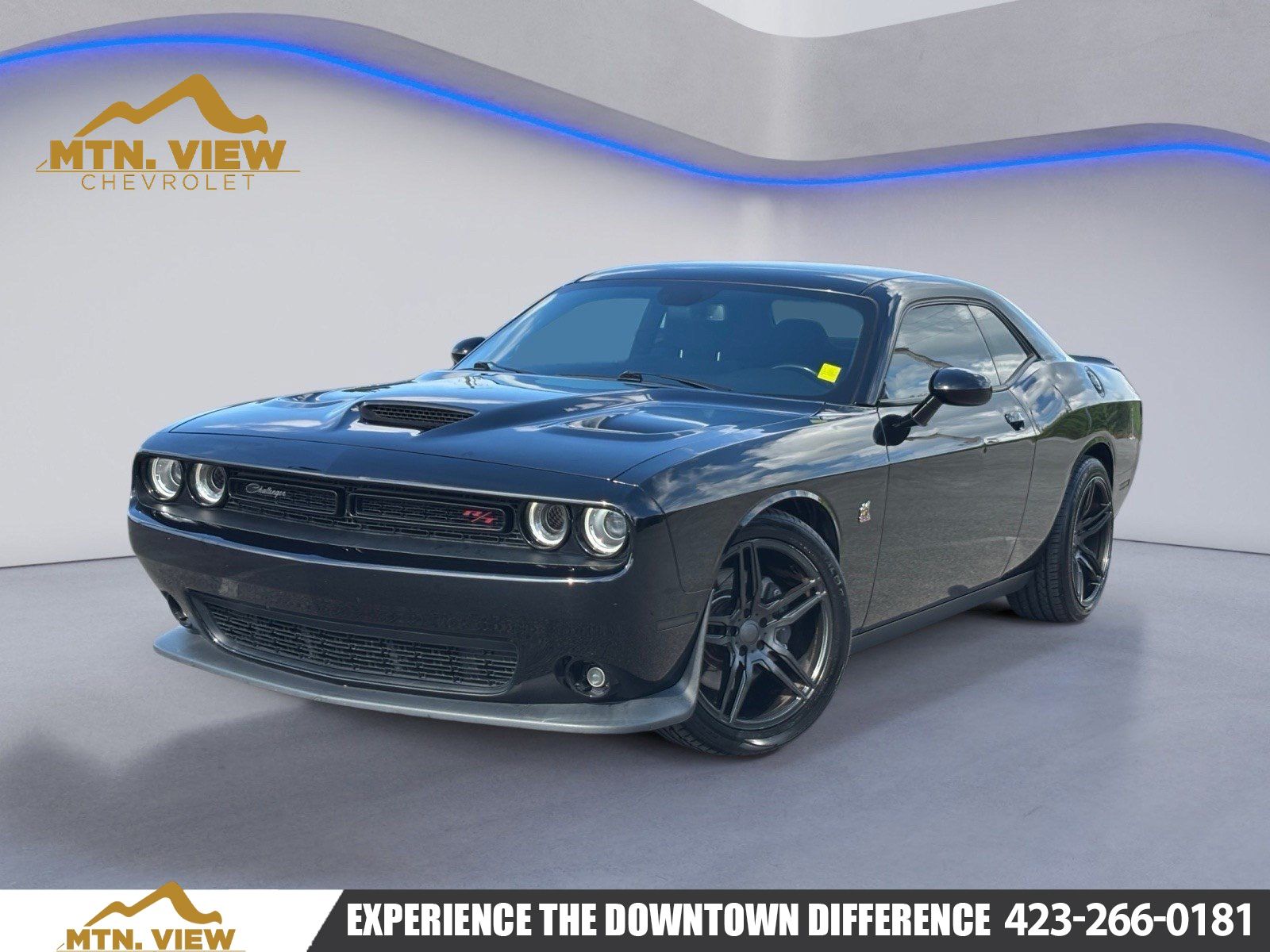 Pitch Black Clearcoat 2019 Dodge Challenger Coupe Rear-Wheel Drive 8-Speed Automatic