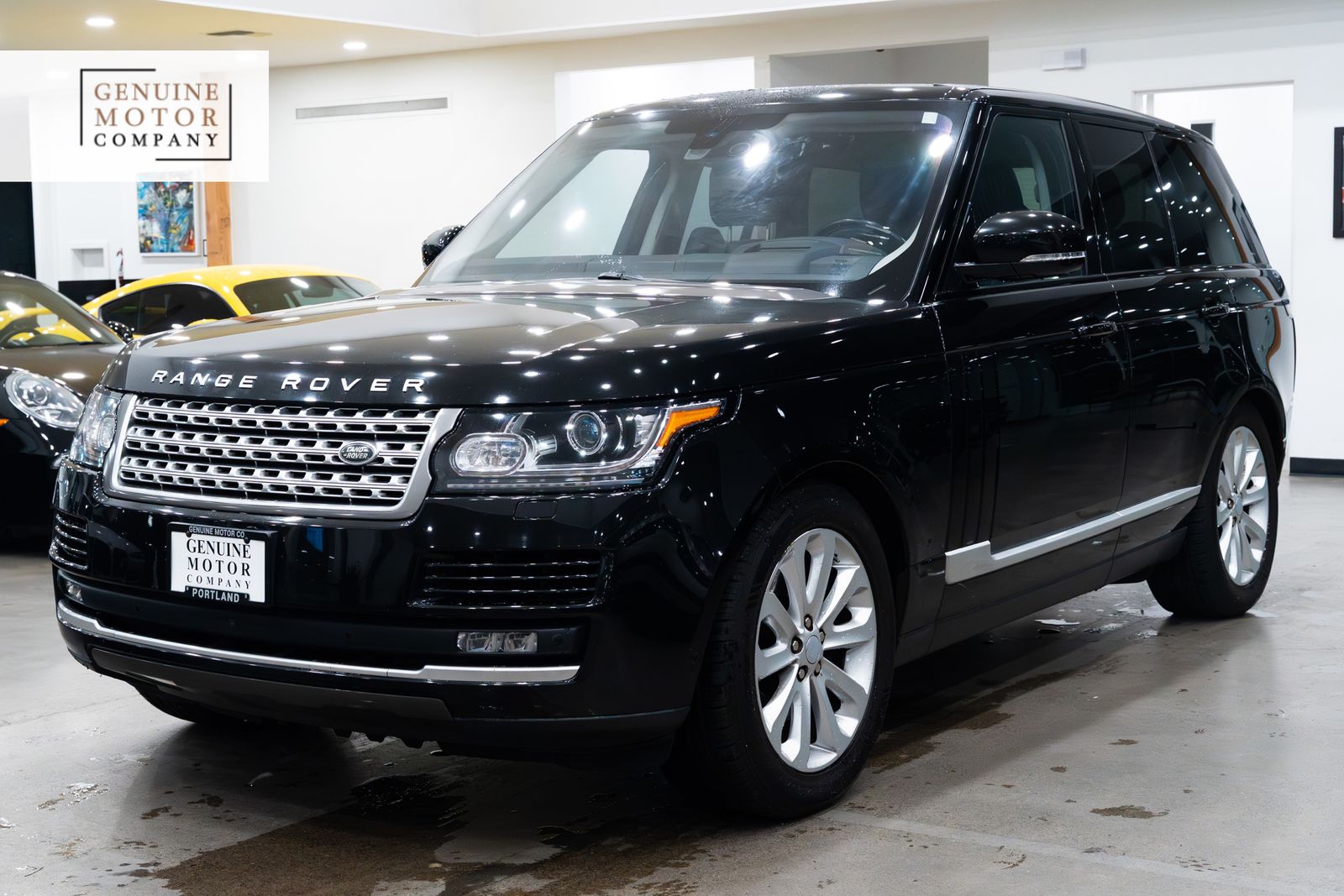 Santorini Black 2016 Land Rover Range Rover Td6 HSE 4WD SUV / Crossover All-Wheel Drive 8-Speed Automatic