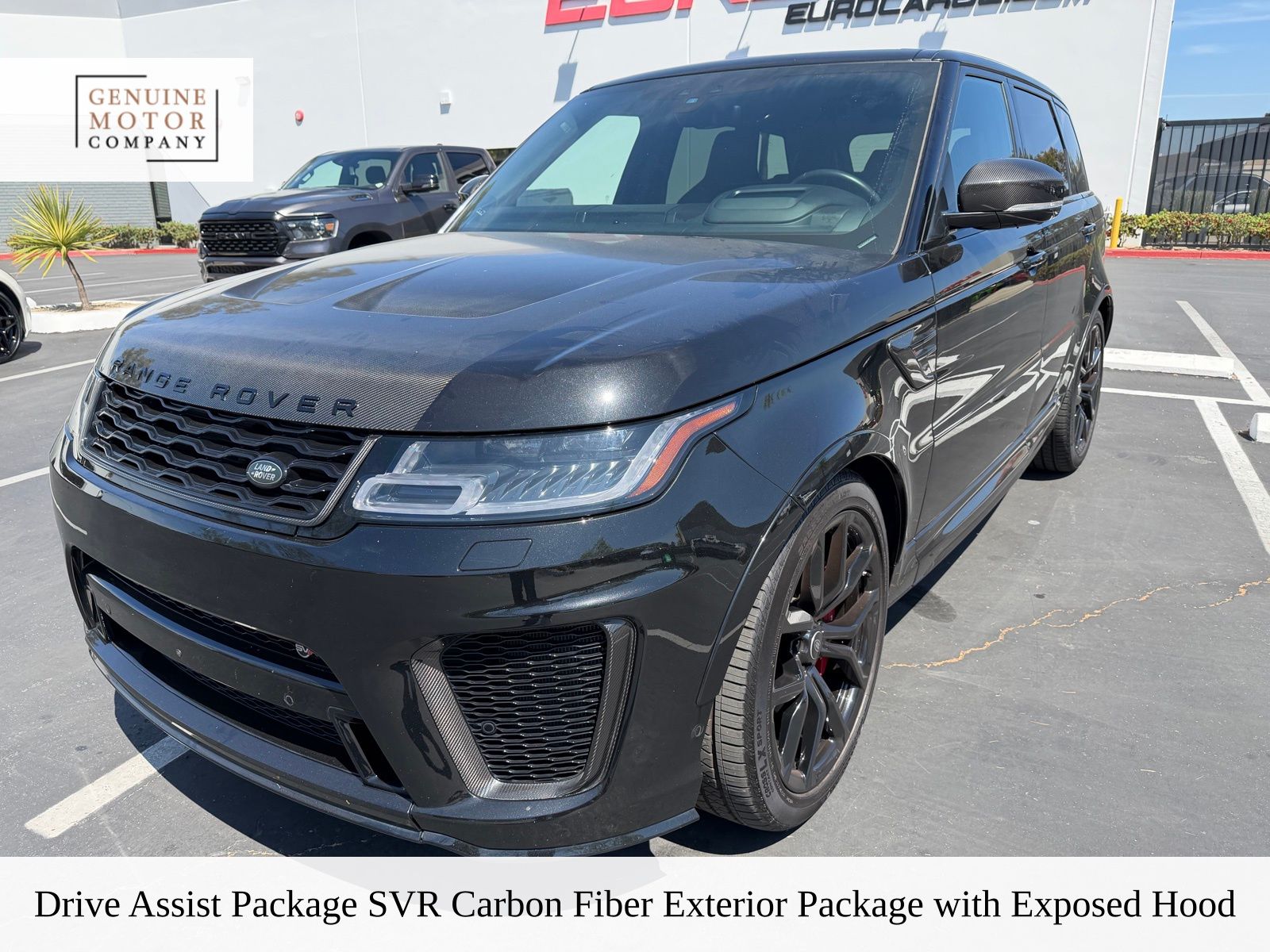 Santorini Black Metallic 2020 Land Rover Range Rover Sport SVR 4WD SUV / Crossover All-Wheel Drive 8-Speed Automatic