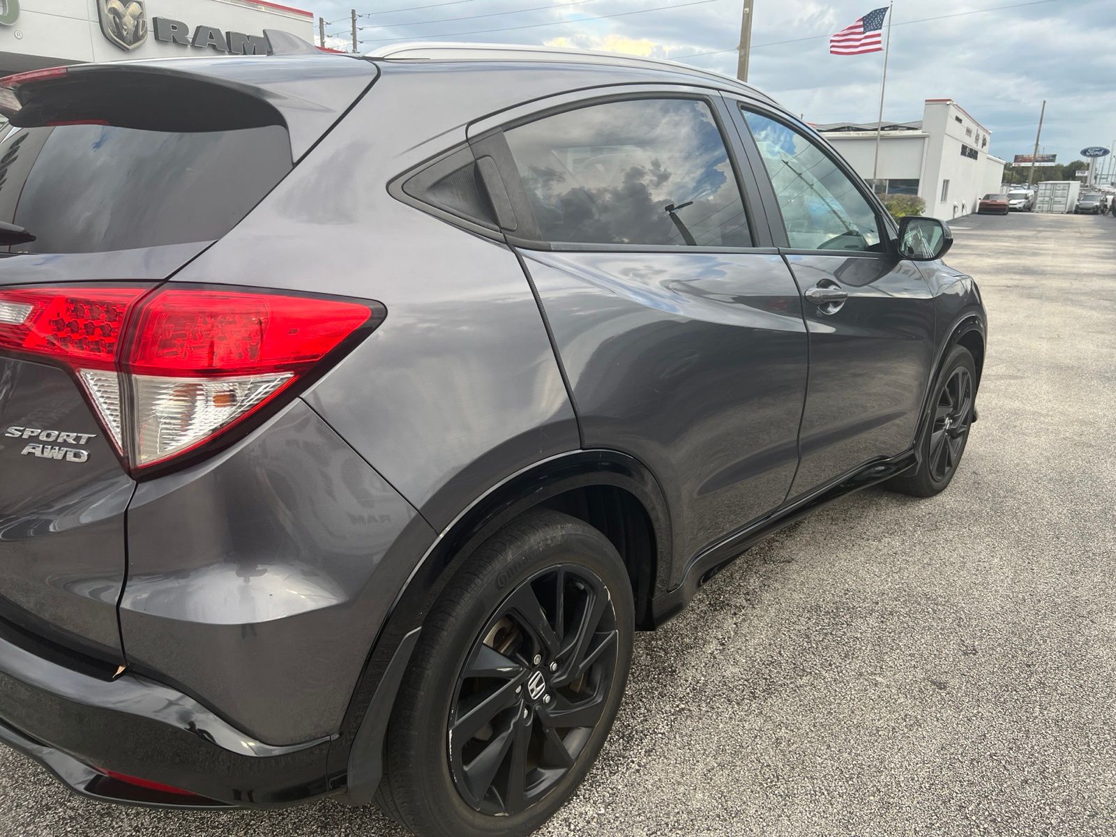 2022 Gray Honda HR-V Sport AWD SUV