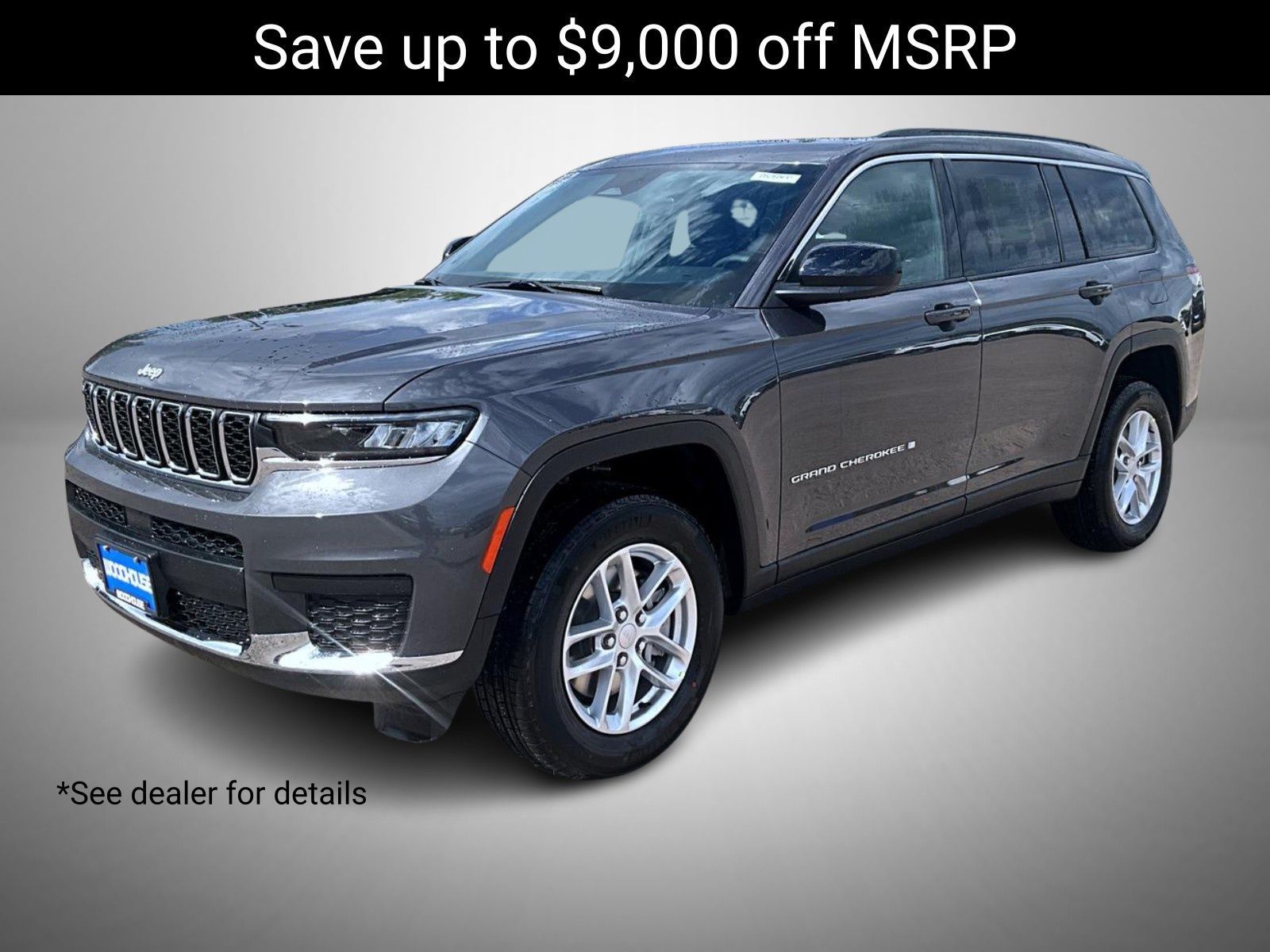 Baltic Gray Metallic Clearcoat 2026 Jeep Grand Cherokee L SUV / Crossover Four-Wheel Drive 8-Speed Automatic