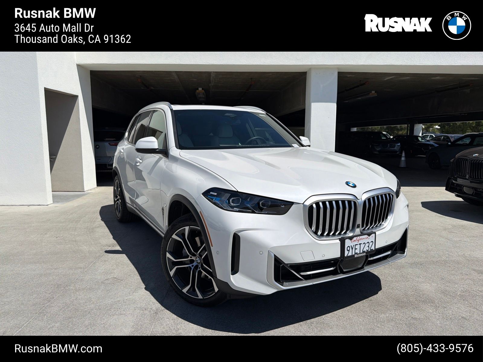 Mineral White Metallic 2026 BMW X5 SUV / Crossover Rear-Wheel Drive 8-Speed Automatic