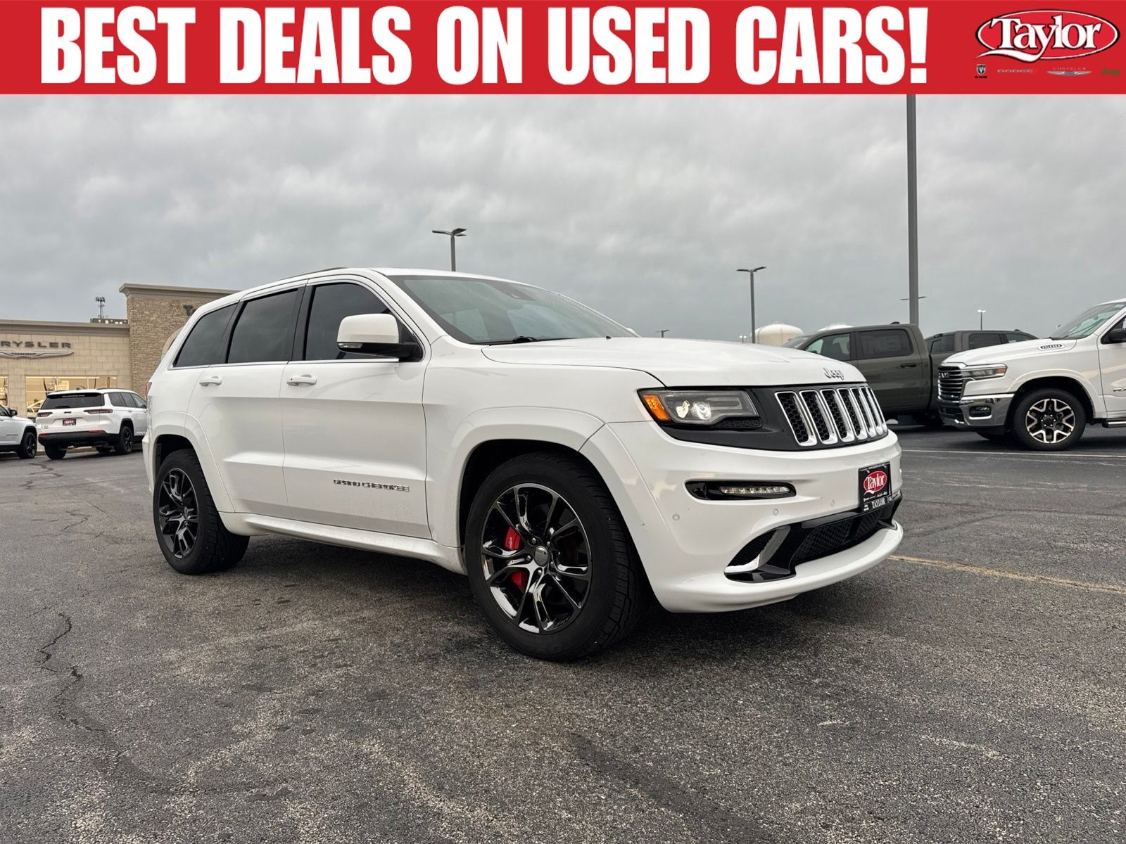 Bright White Clearcoat 2015 Jeep Grand Cherokee SUV / Crossover Four-Wheel Drive 8-Speed Automatic