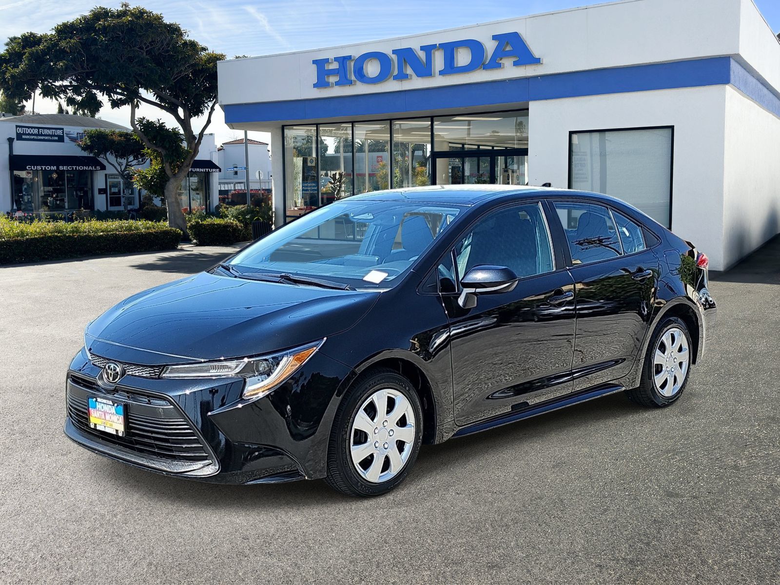 Midnight Black Metallic 2025 Toyota Corolla Sedan Front-Wheel Drive Continuously Variable Transmission