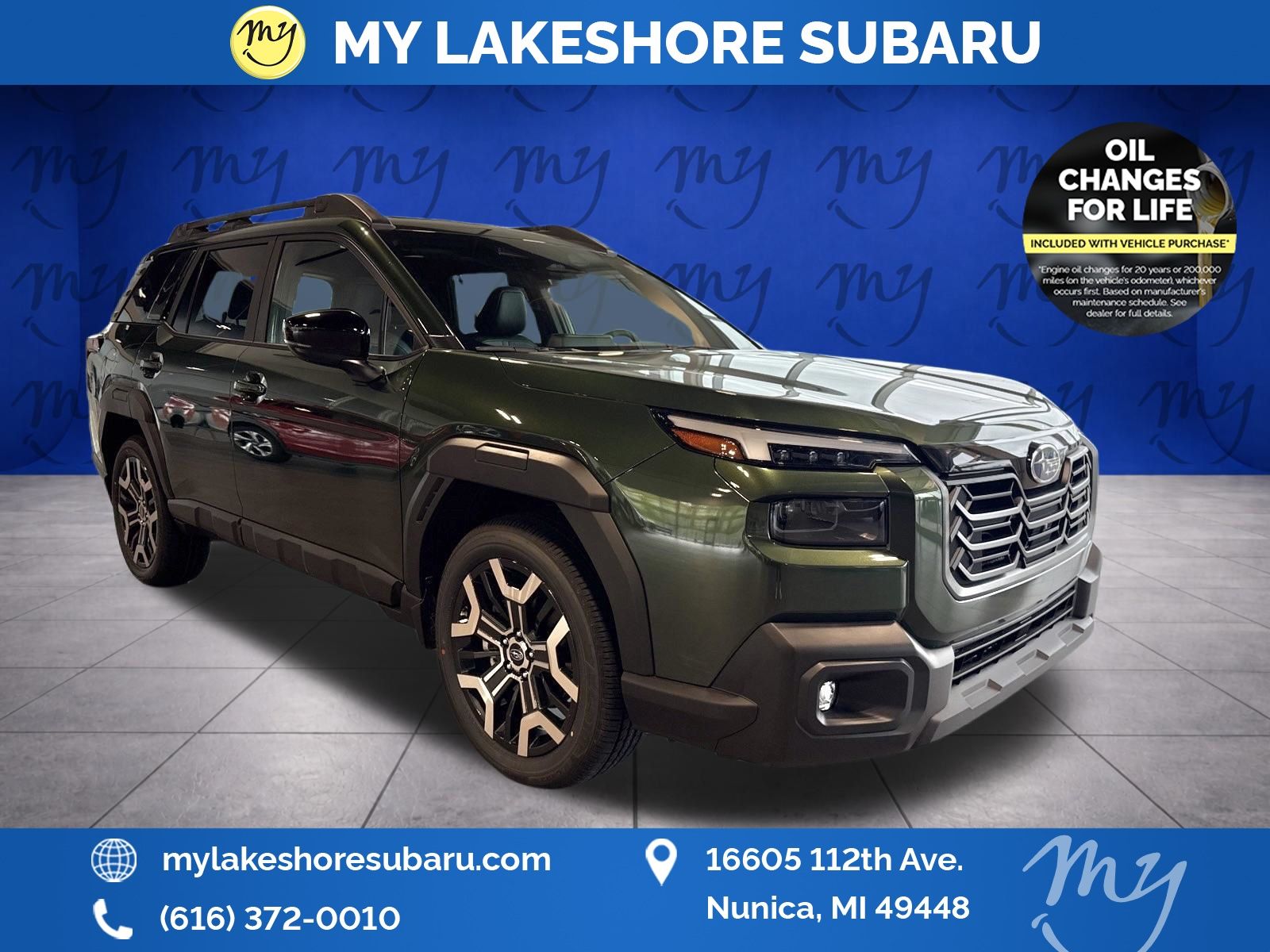 Deep Emerald Green Pearl 2026 Subaru Outback SUV / Crossover All-Wheel Drive Continuously Variable Transmission