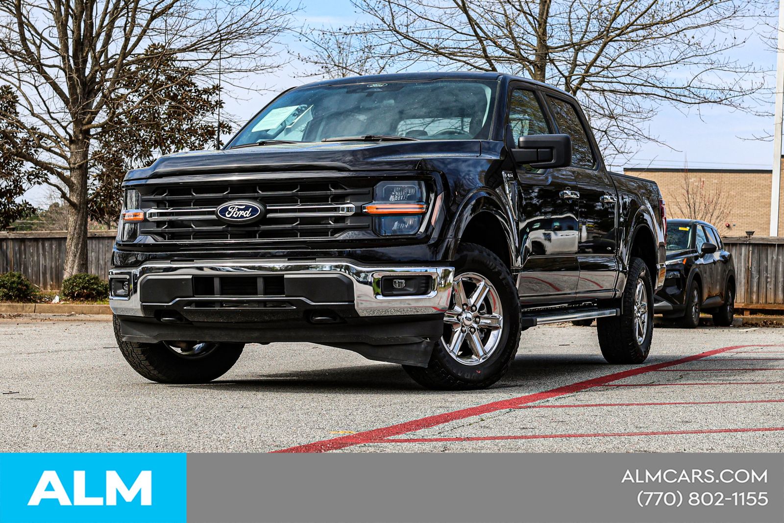 Used 2025 Black Ford XLT image 3