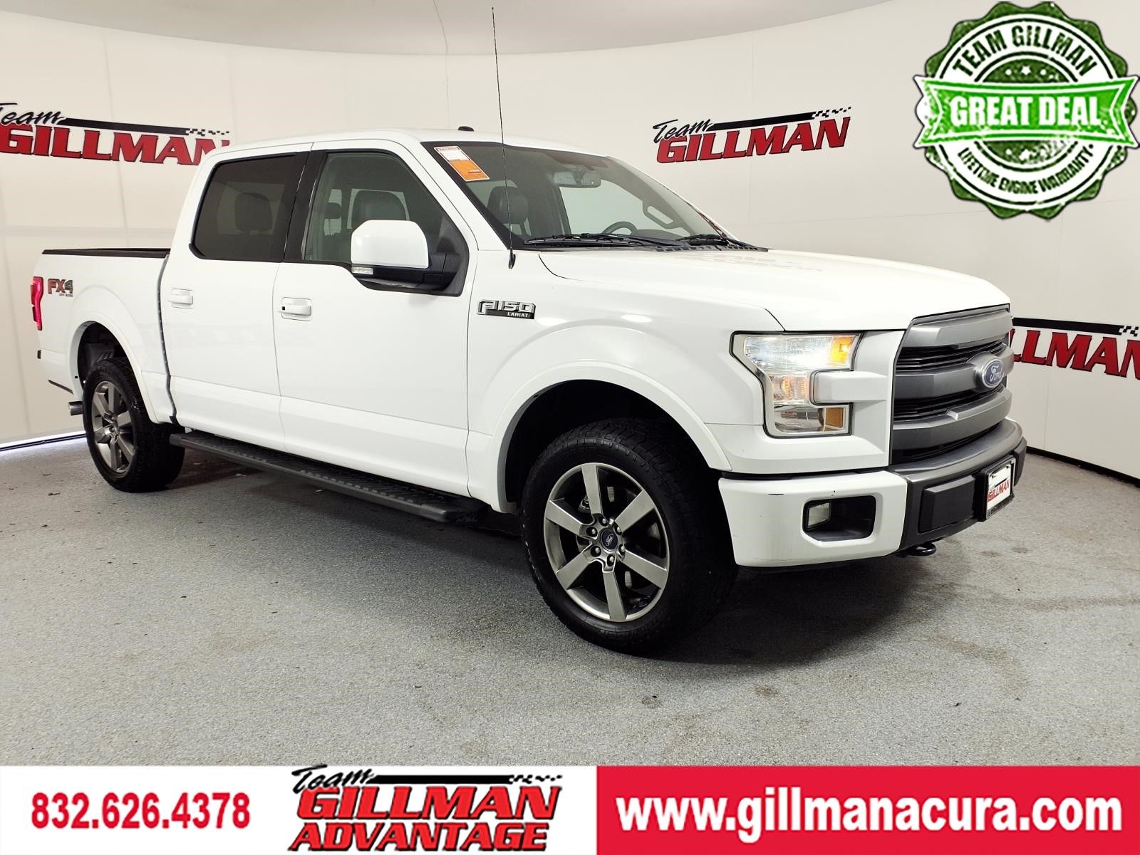 2015 Ford F-150 Lariat SuperCrew 4WD