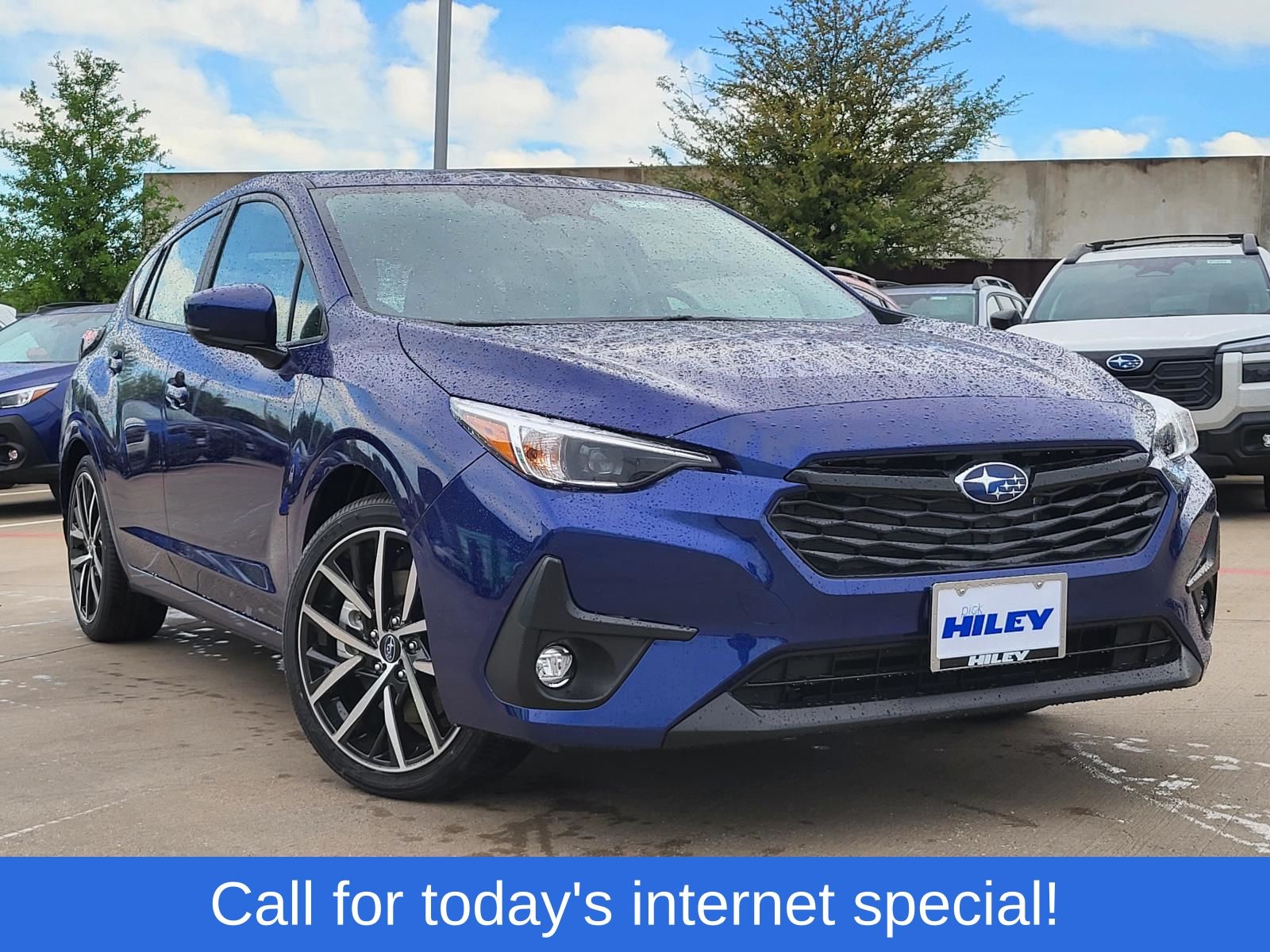 Sapphire Blue Pearl 2026 Subaru Impreza Sport AWD Wagon All-Wheel Drive Continuously Variable Transmission