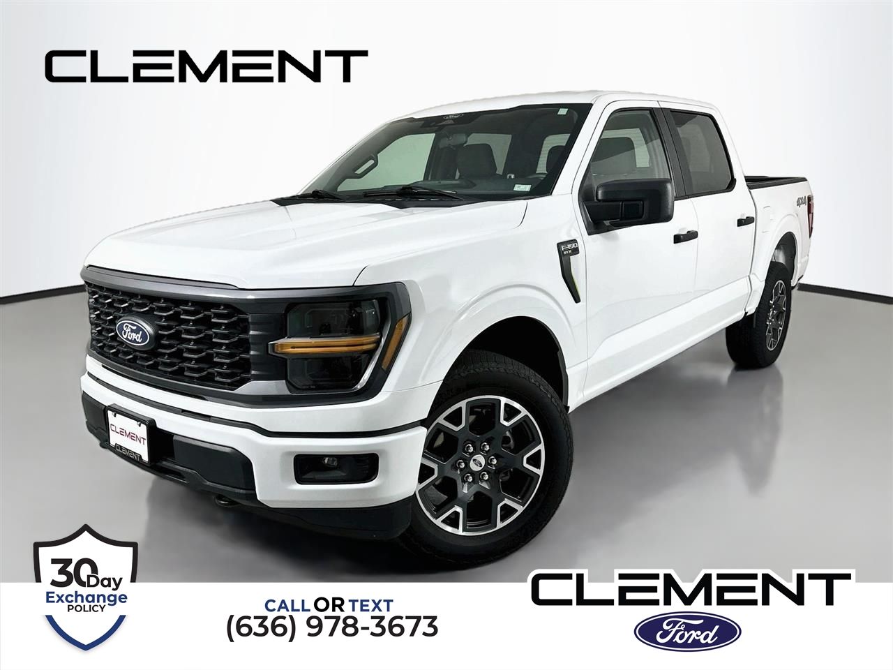 Oxford White 2024 Ford F-150 Pickup Truck Four-Wheel Drive Automatic