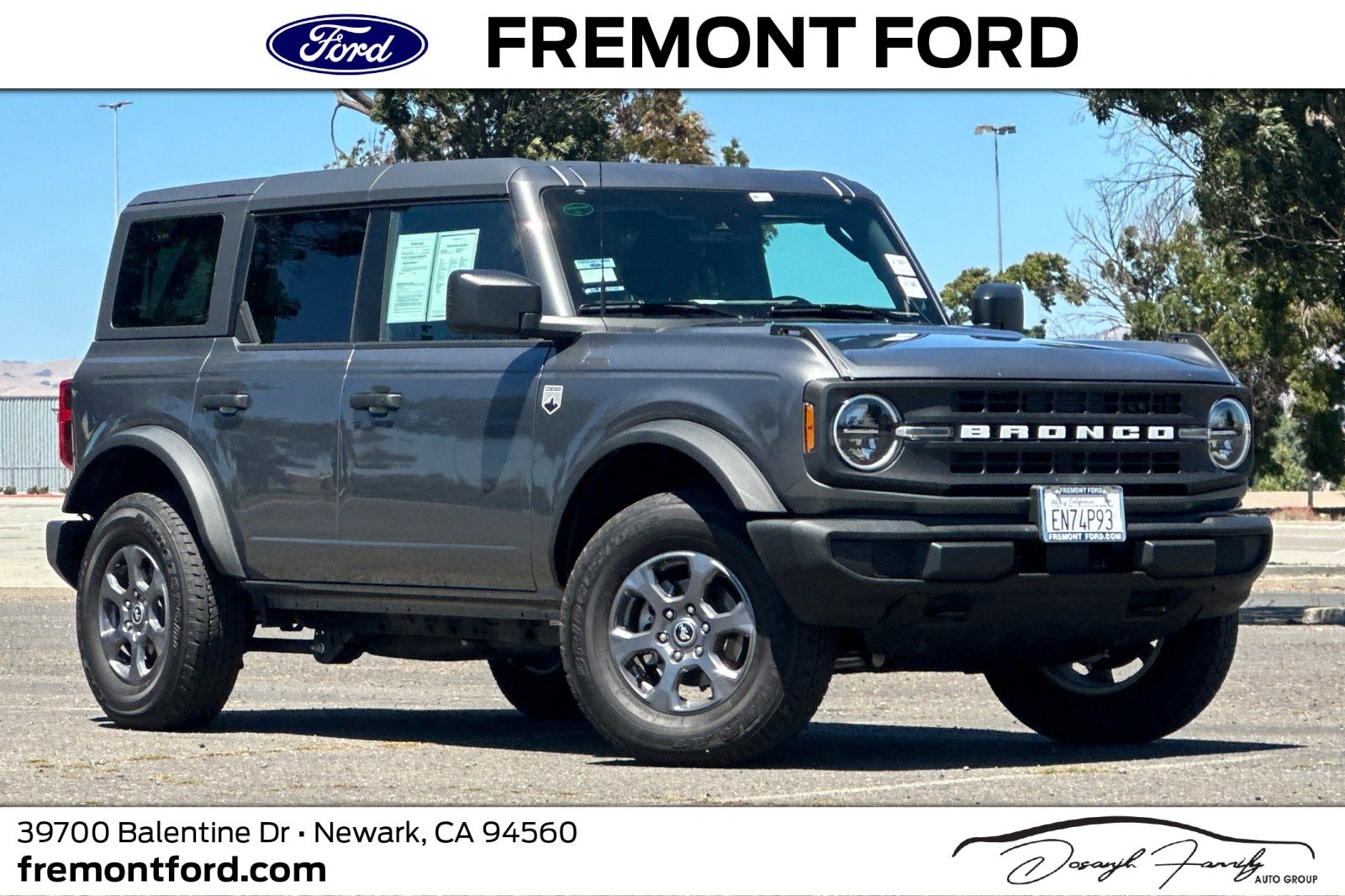 2026 Ford Bronco Gris (Gray Metallic) SUV/Crossover Todo terreno Automática