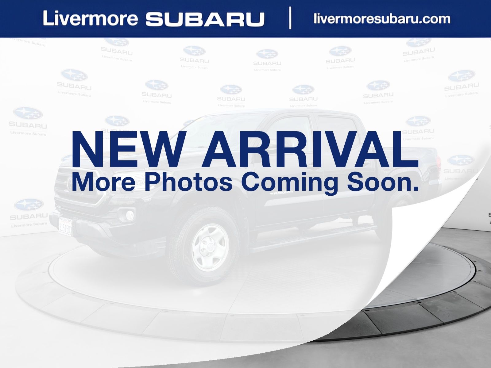 Midnight Black Metallic 2021 Toyota Tacoma Pickup Truck 4X2 6-Speed Automatic
