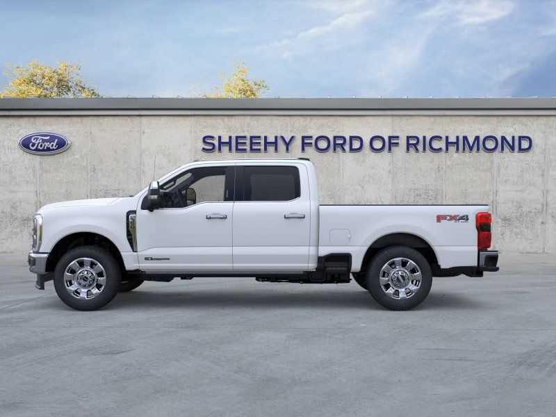 New 2026 Star White Metallic Tri-Coat Ford Lariat image 4