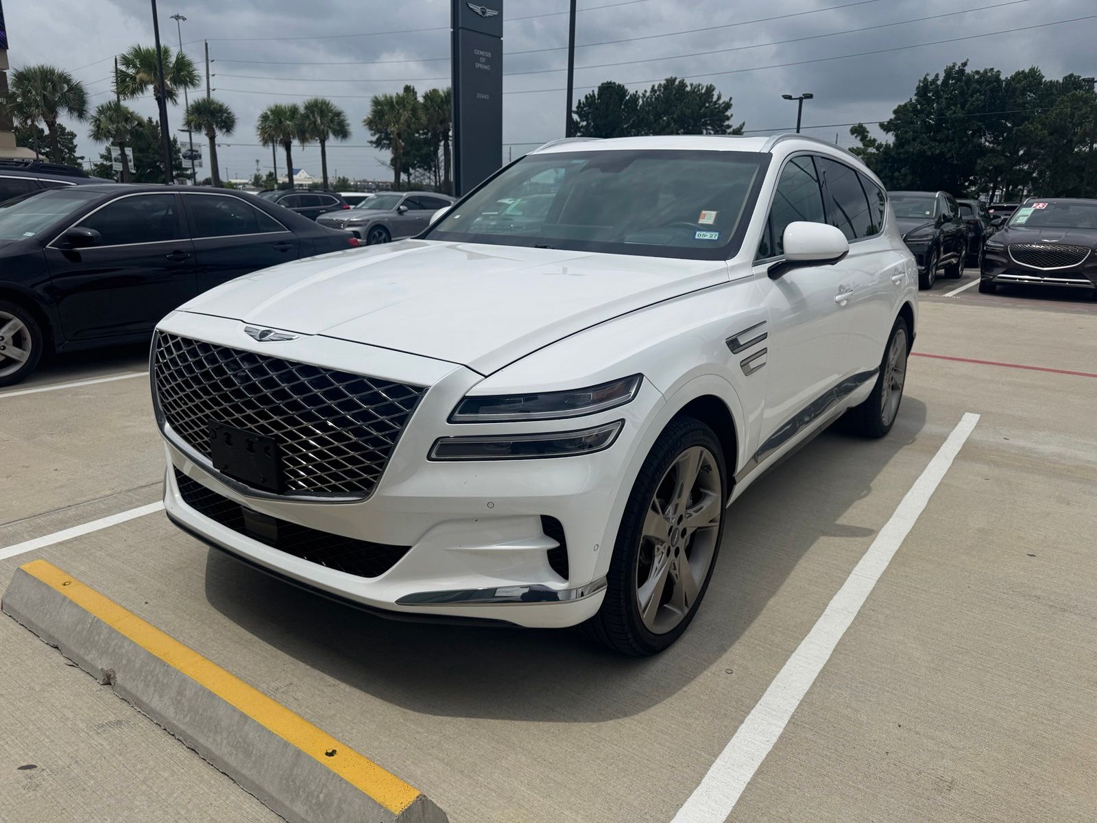 2024 Genesis GV80 2.5T White at Genesis of Spring