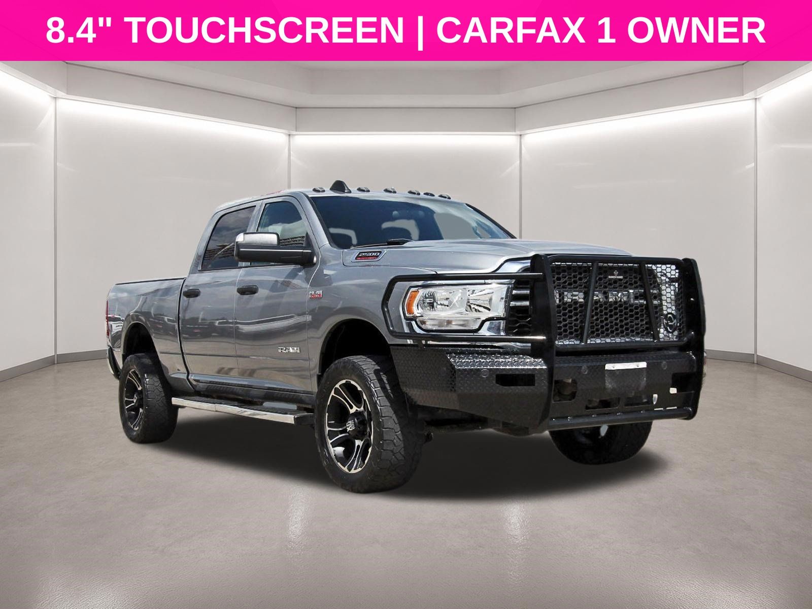 Billet Silver Metallic Clearcoat 2022 RAM 2500 Pickup Truck Four-Wheel Drive 8-Speed Automatic