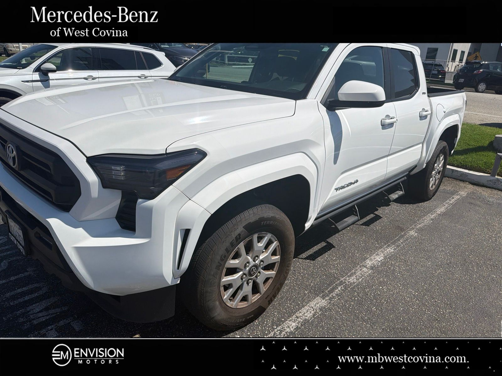 Ice Cap 2025 Toyota Tacoma Pickup Truck Four-Wheel Drive 8-Speed Automatic