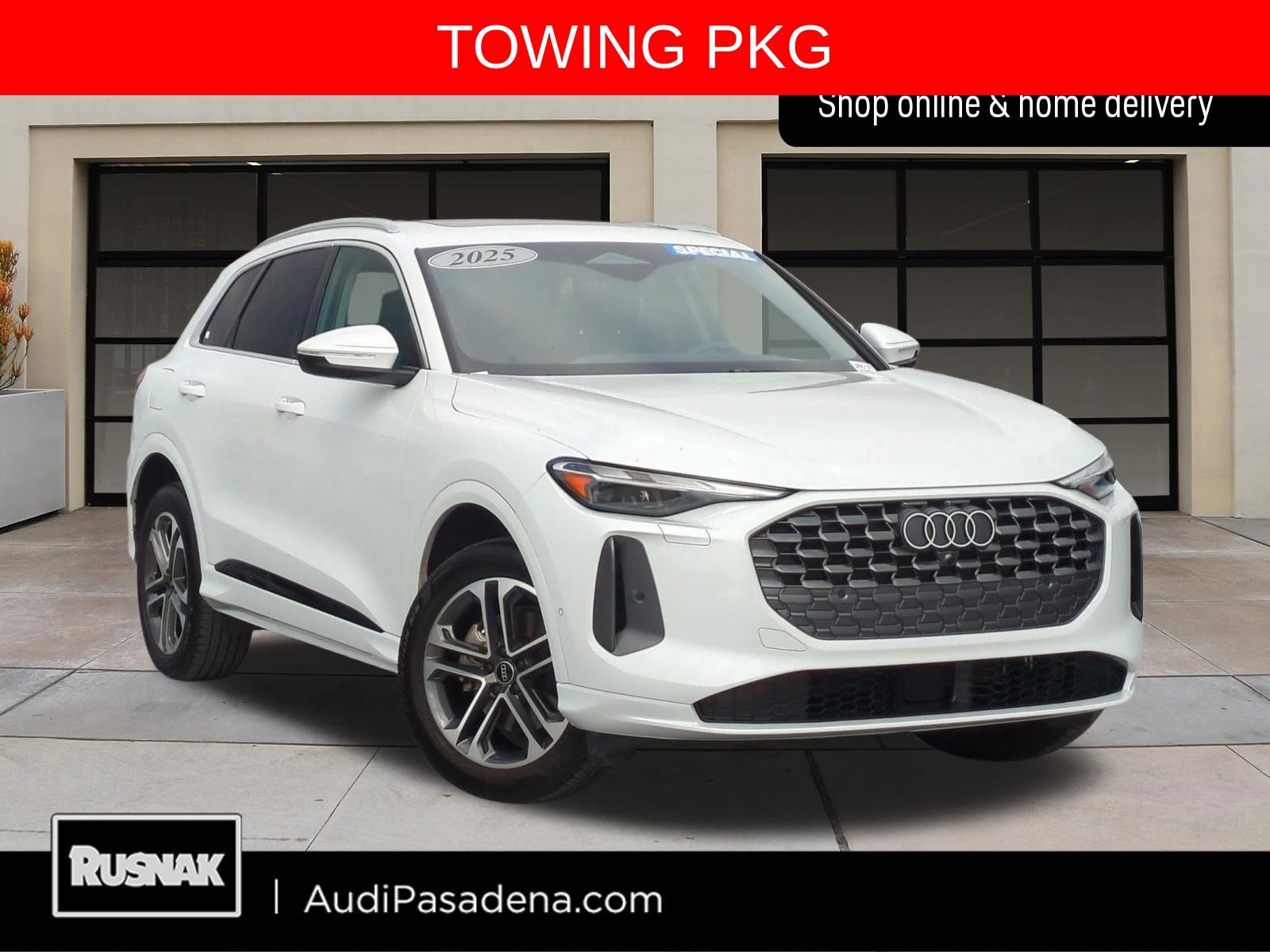 Glacier White 2025 Audi Q5 SUV / Crossover All-Wheel Drive 7-Speed Automatic