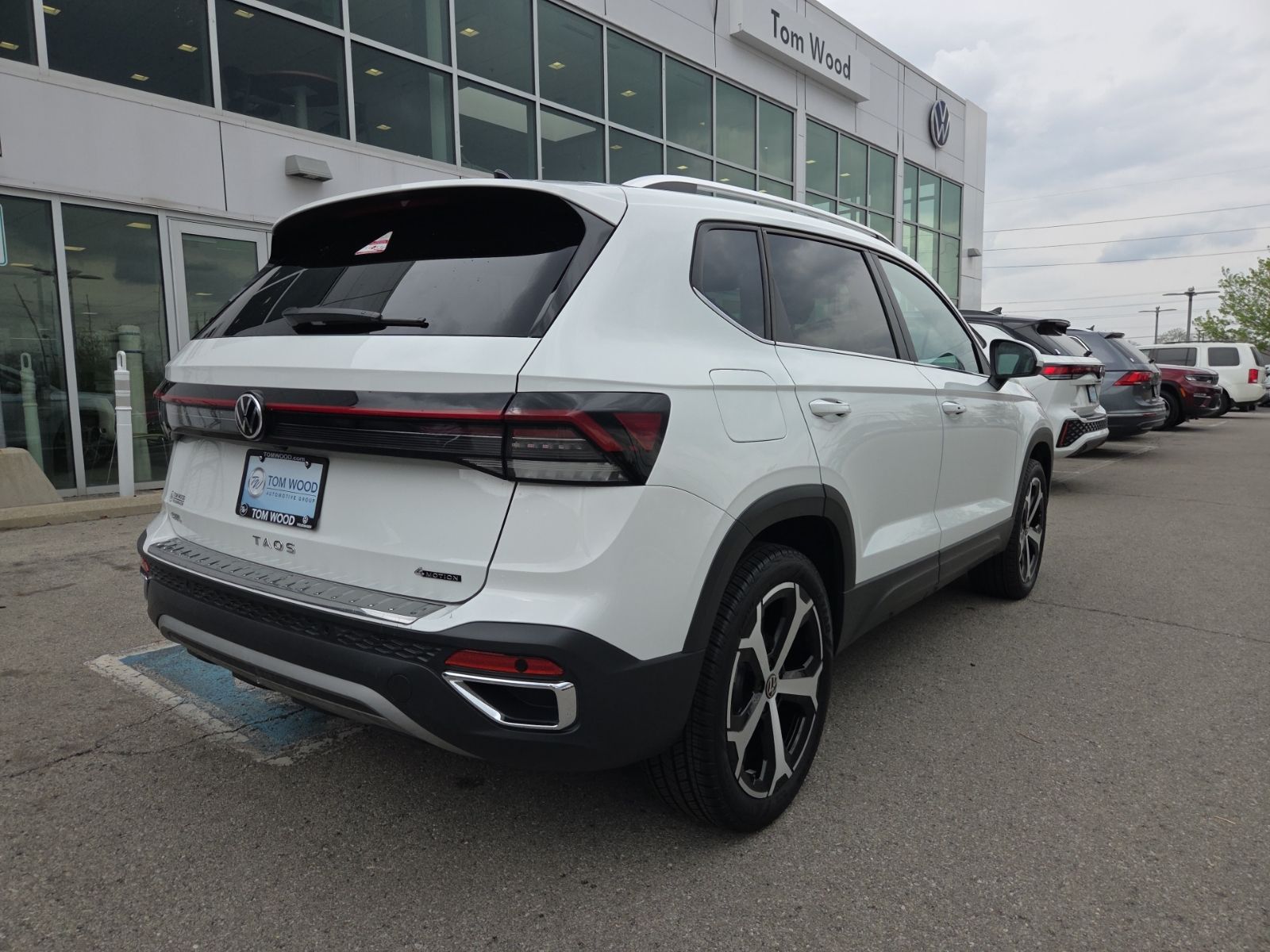 used 2025 Volkswagen Taos car, priced at $29,273