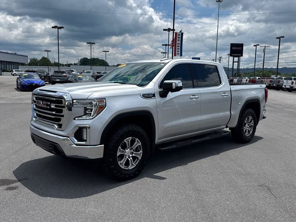 Quicksilver Metallic 2021 GMC Sierra 1500 Pickup Truck Four-Wheel Drive Automatic