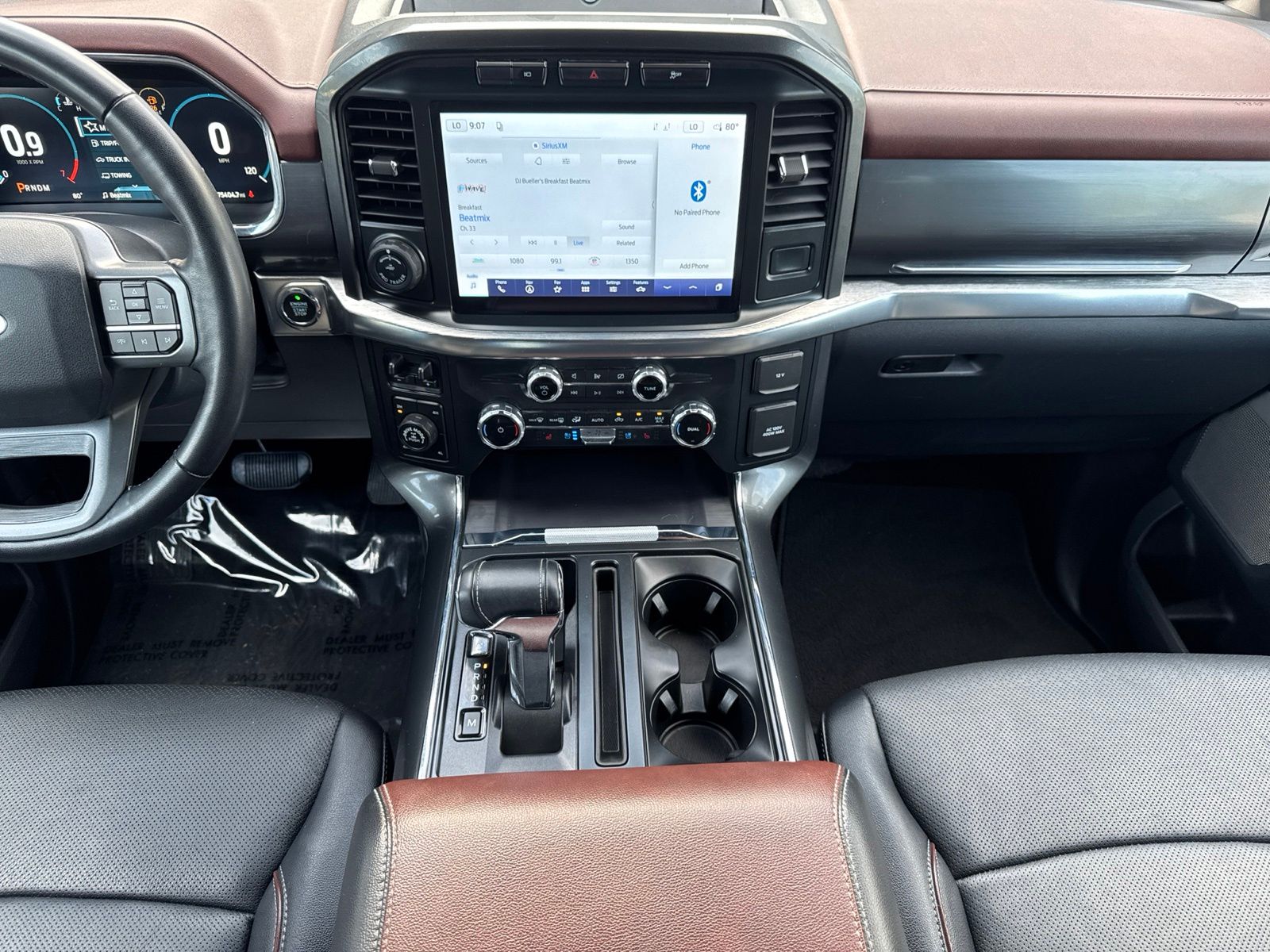 Used 2022 Agate Black Metallic Ford Lariat image 29