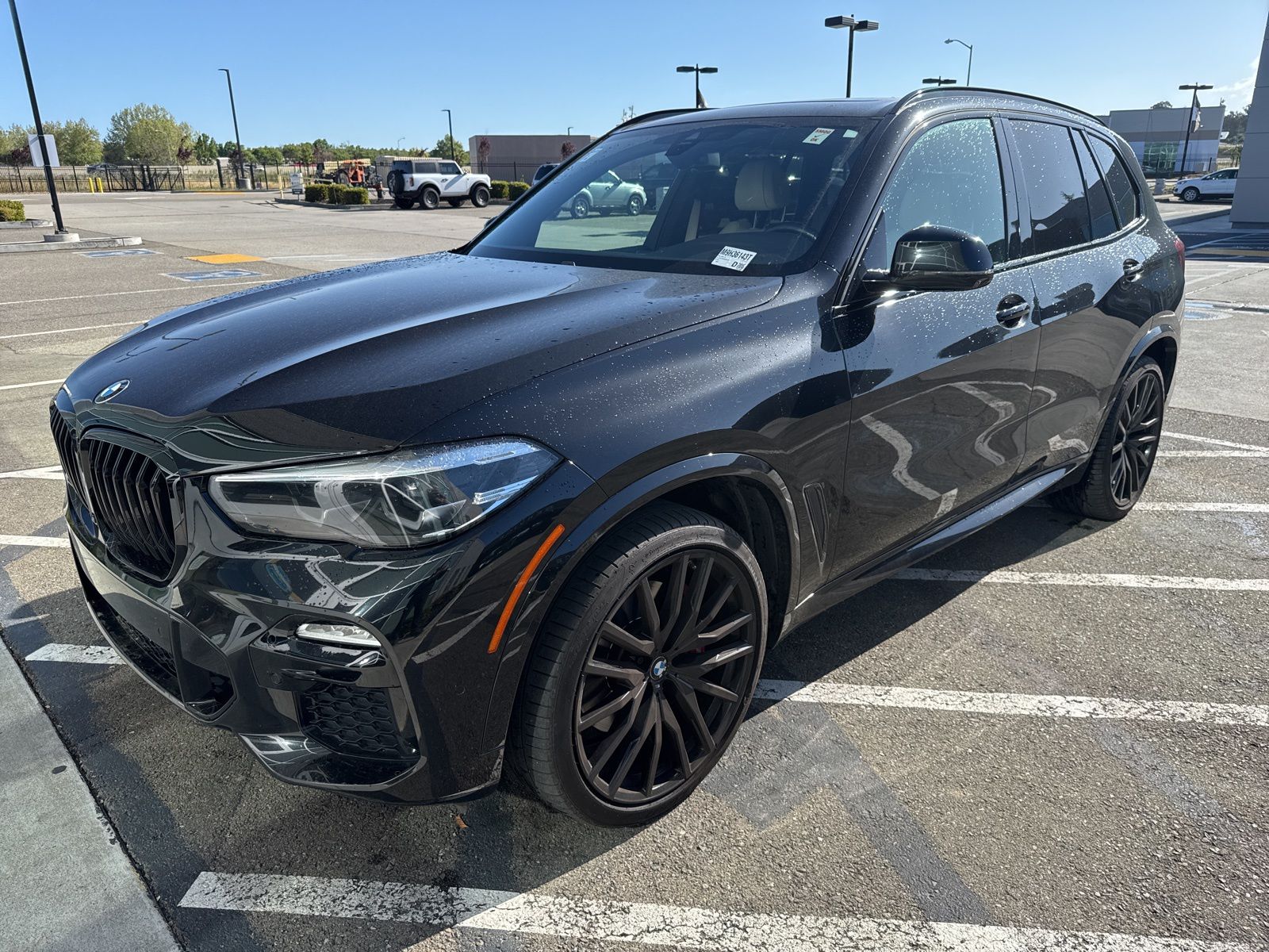 Black Sapphire Metallic 2021 BMW X5 sDrive40i RWD SUV / Crossover Rear-Wheel Drive 8-Speed Automatic