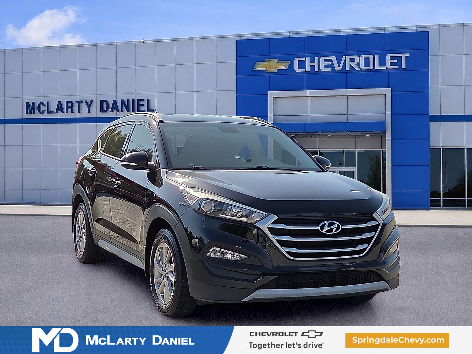 Black Noir Pearl 2017 Hyundai Tucson SUV / Crossover All-Wheel Drive 7-Speed Automatic
