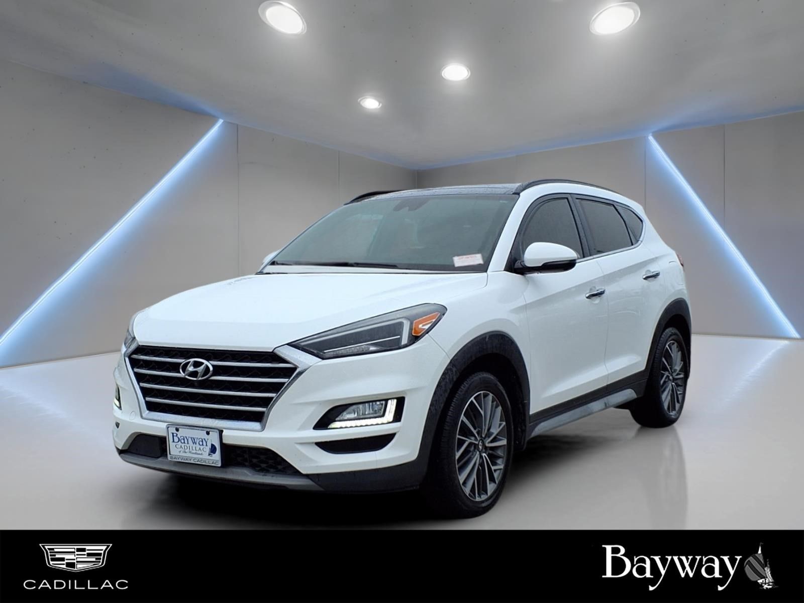 2021 Hyundai Tucson Ultimate White at Genesis of Spring