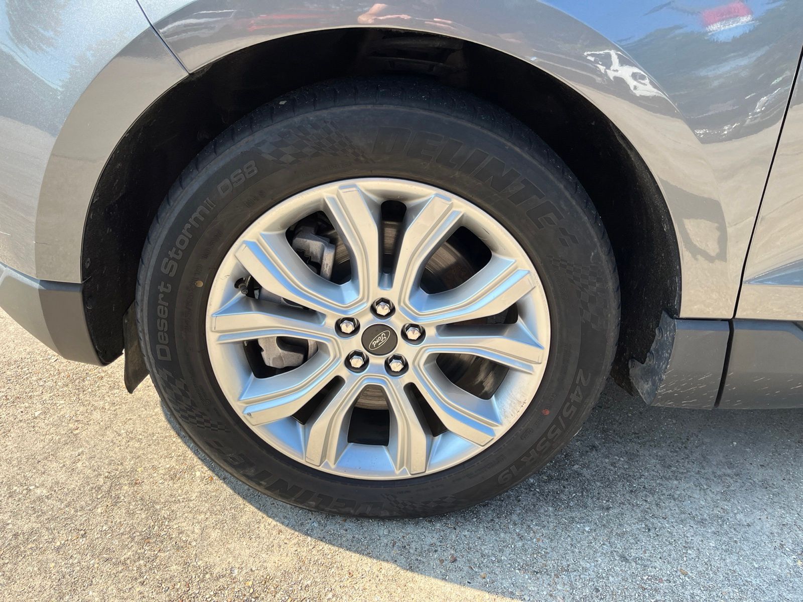 2022 Ford Edge Titanium Gray at Ross Downing Buick GMC