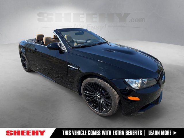 Jet Black 2011 BMW M3 Convertible RWD Convertible Rear-Wheel Drive 7-Speed Automatic