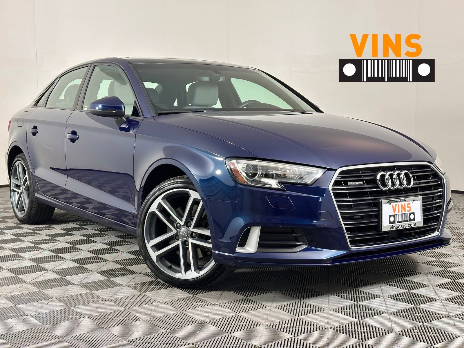 Blue 2018 Audi A3 Hatchback  6-Speed Automatic