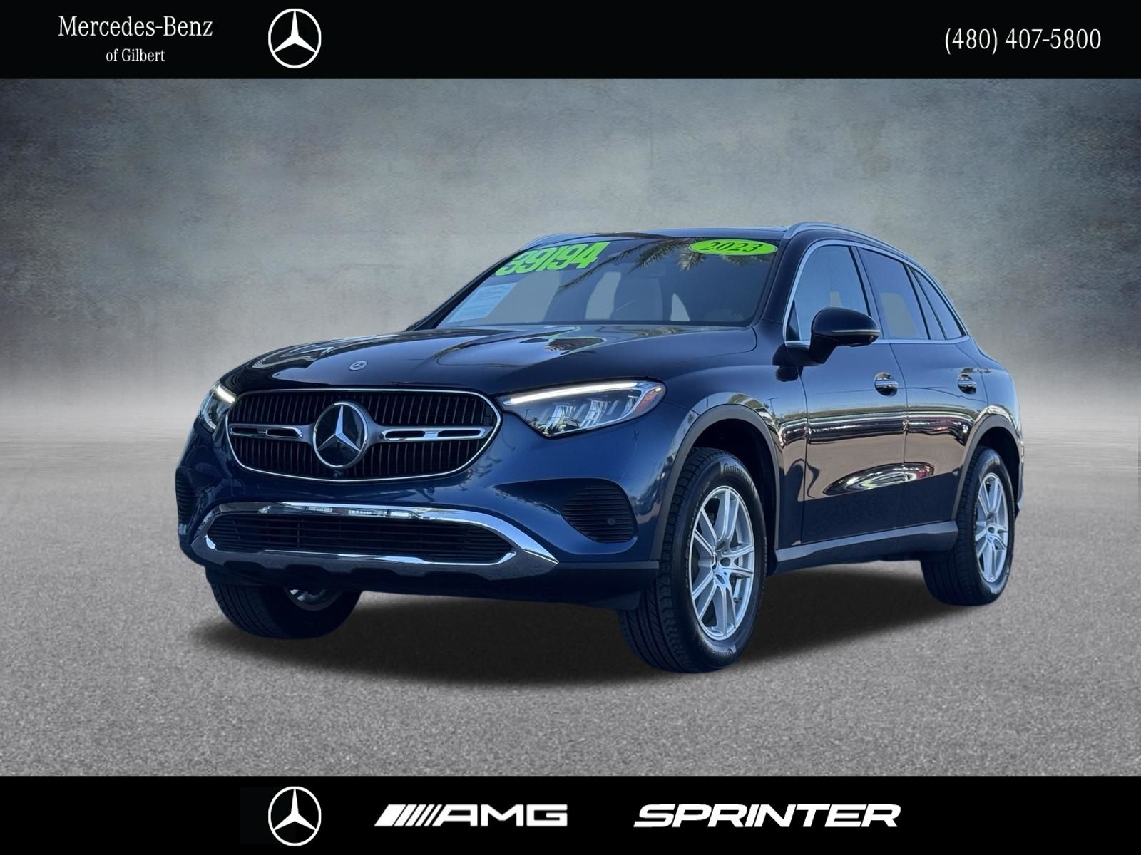 Nautical Blue Metallic 2023 Mercedes-Benz GLC SUV / Crossover All-Wheel Drive 9-Speed Automatic
