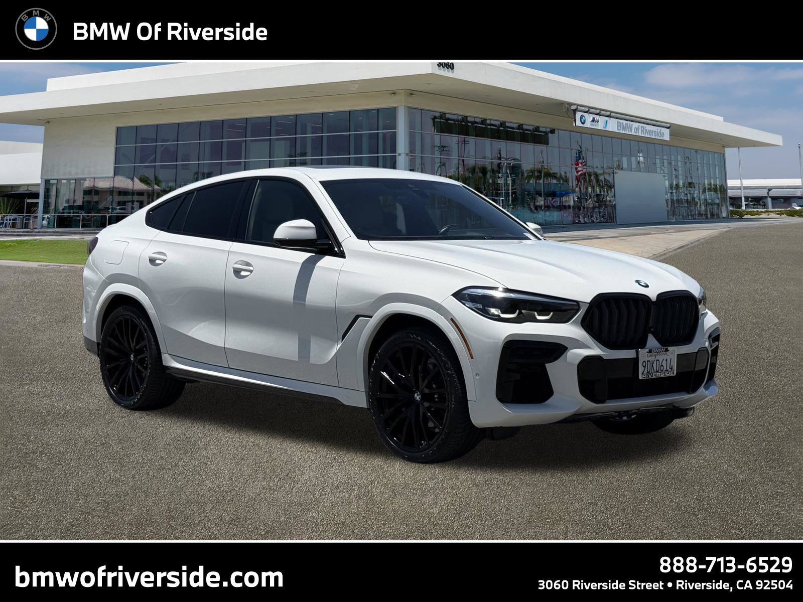 Alpine White 2023 BMW X6 SUV / Crossover All-Wheel Drive 8-Speed Automatic