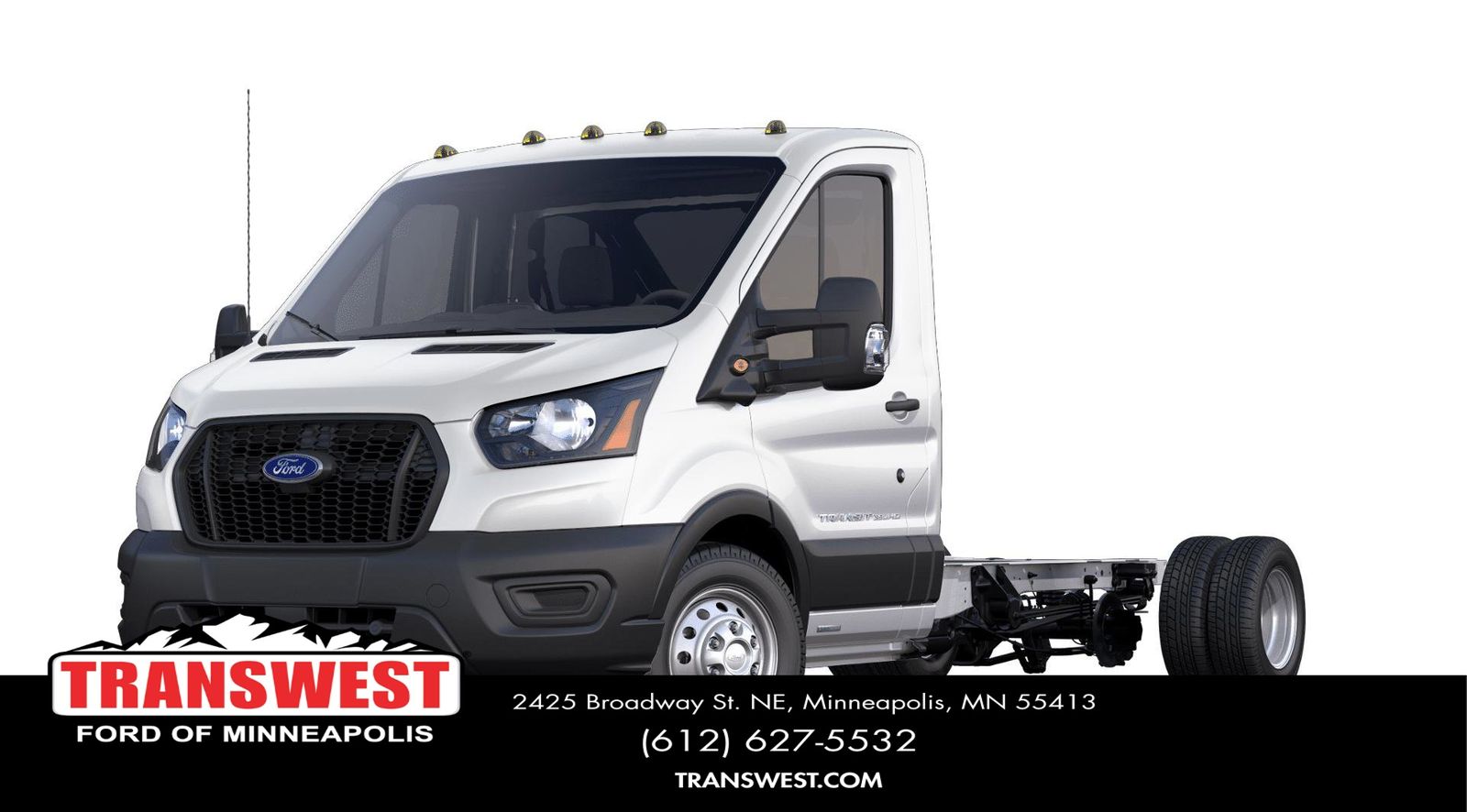 2025 Ford Transit Chassis 350 HD 9950 Lb. GVWR 156 DRW Cutaway DRW RWD