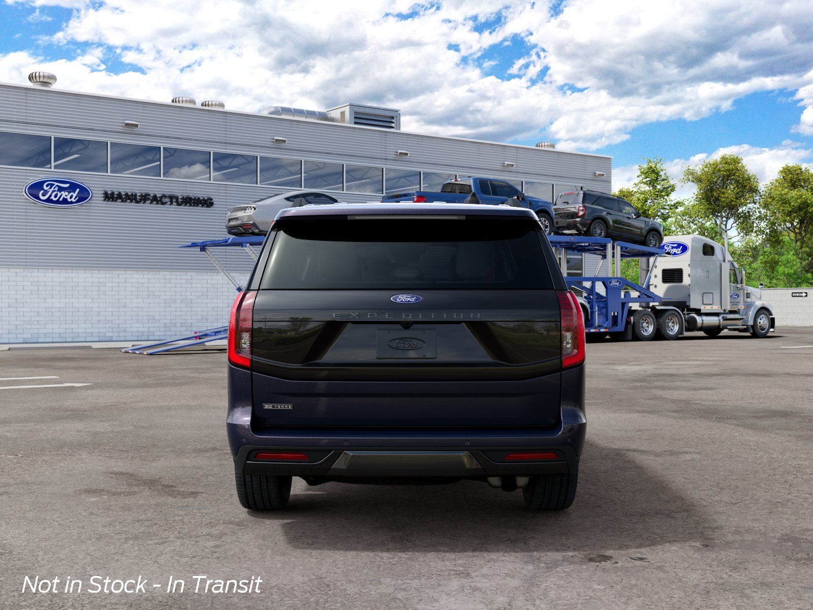 New 2027 Blue Ember Metallic Ford Platinum image 6