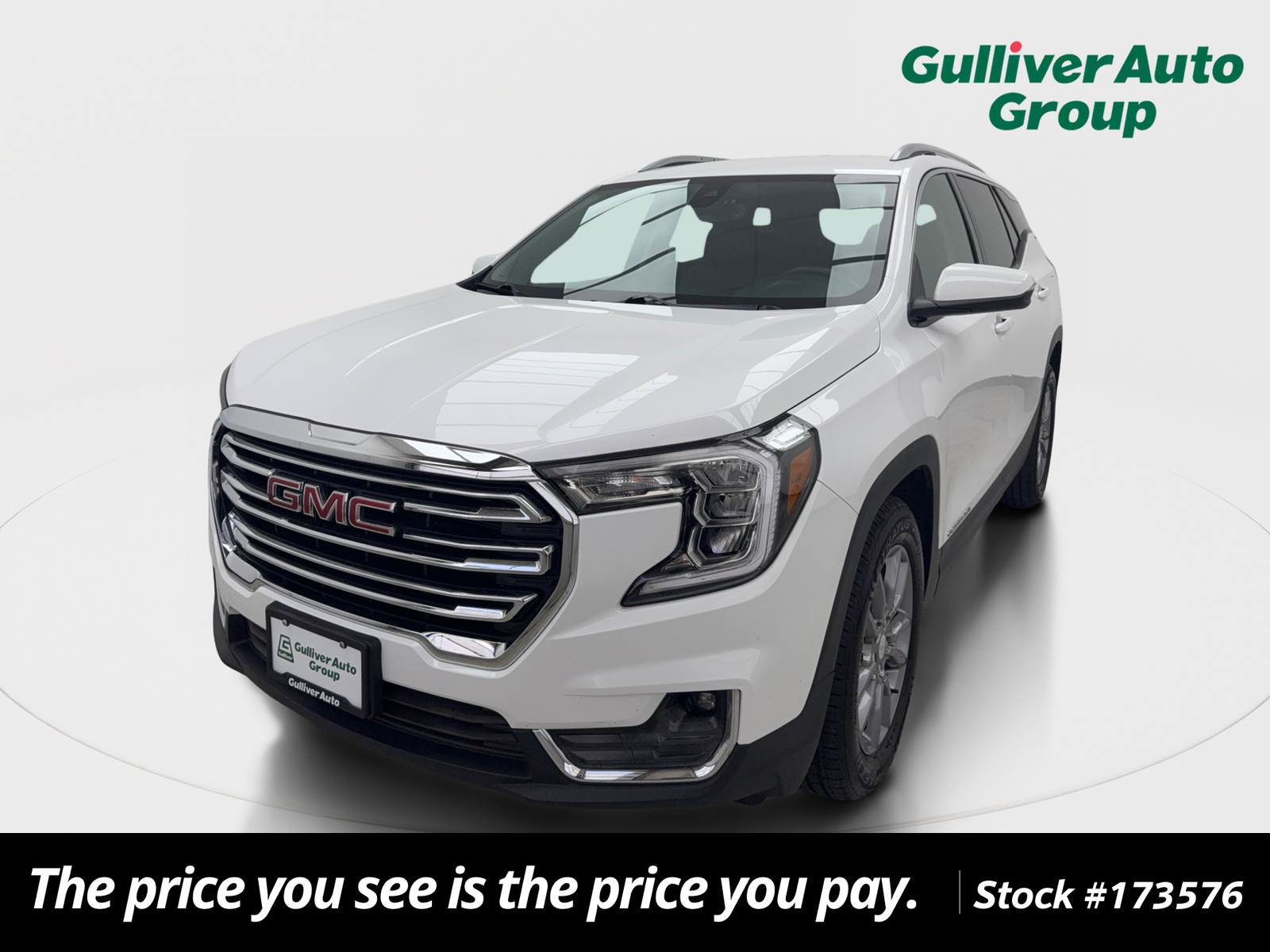 Summit White 2024 GMC Terrain SUV / Crossover Front-Wheel Drive 9-Speed Automatic