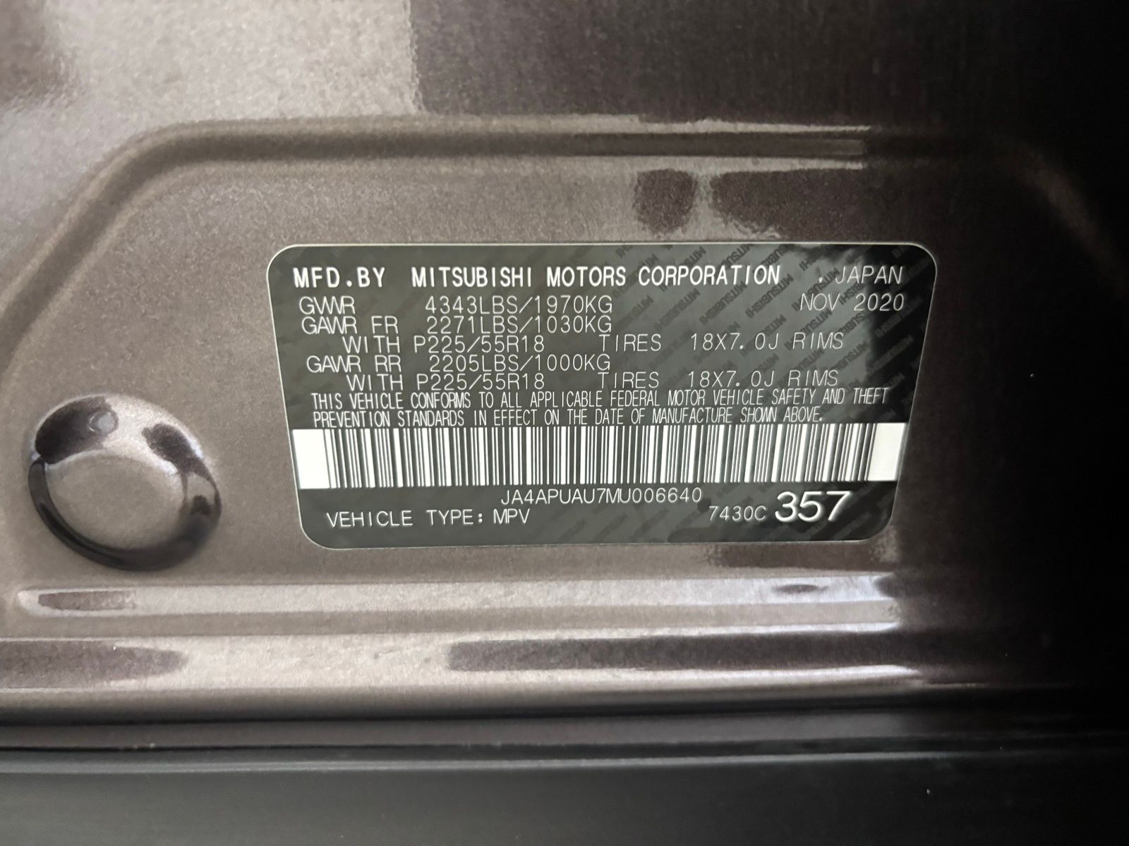 Used Car 2021 Mitsubishi Outlander Sport  For Sale Under $12,000 In Austin, Texas